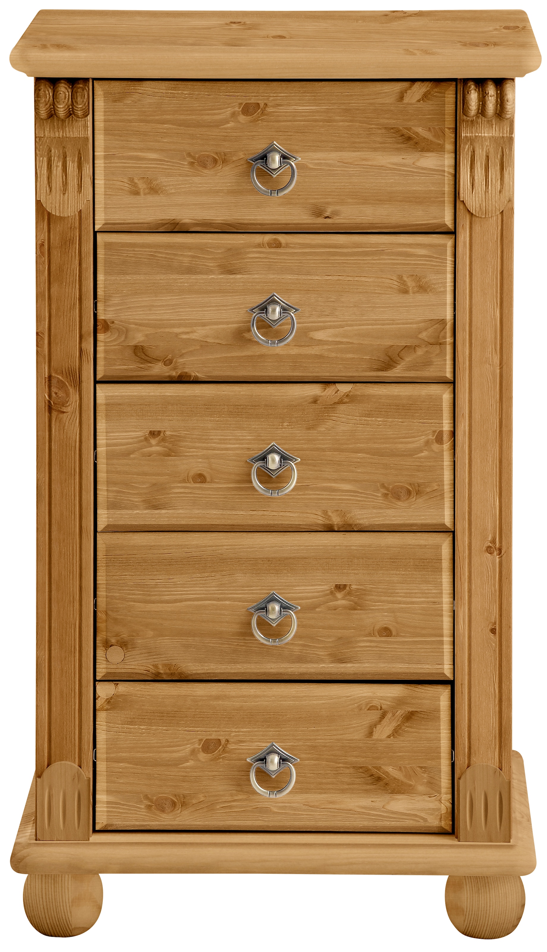 Home affaire Schubkastenkommode »Tessin« Schminkkommode mit Spiegel, aus massiver Kiefer, FSC®-zertifiziert