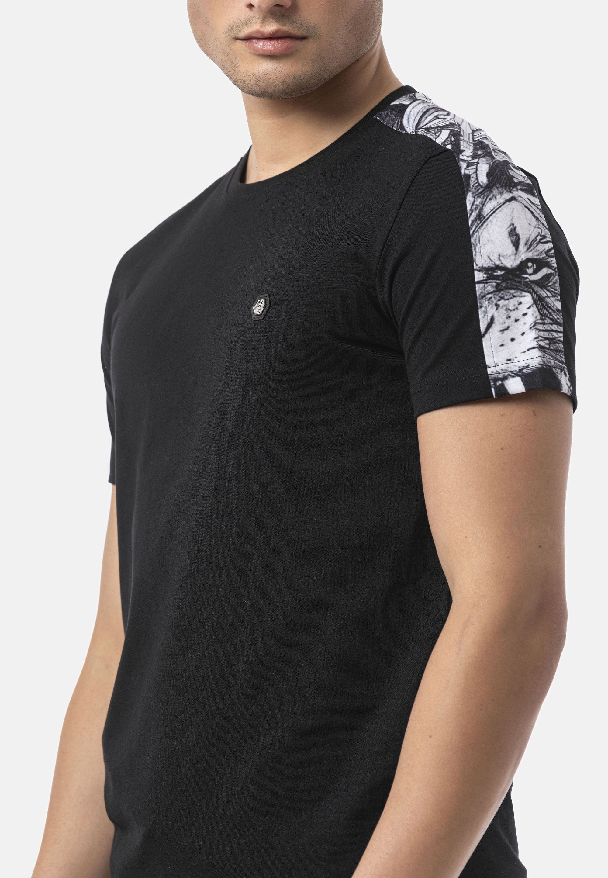 Cipo & Baxx T-Shirt »CT817« mit Logo Print