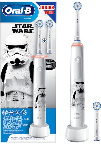 Oral B Elektrische Zahnbürste »Junior Star Wars«, 2 St. Aufsteckbürsten, für Kinder ab... kaufen