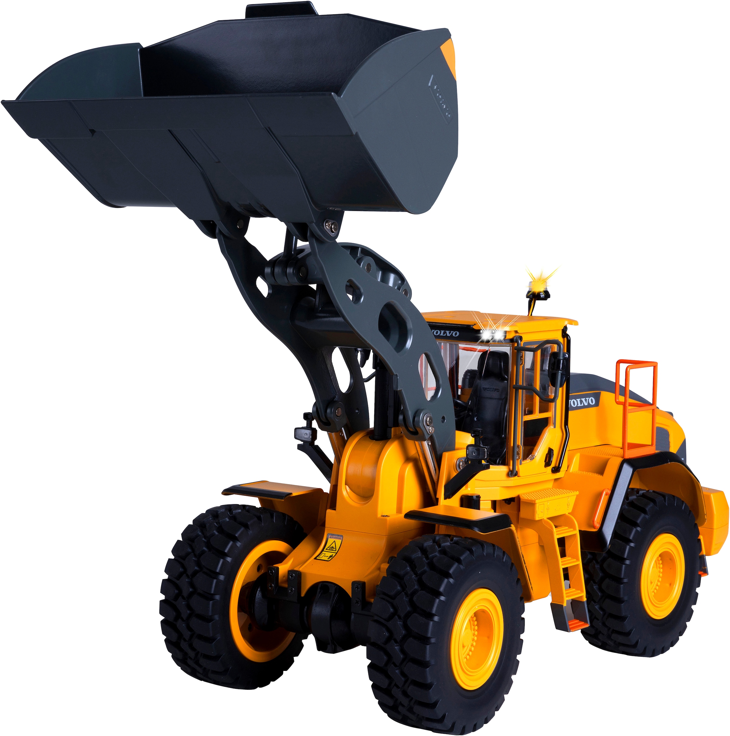 Jamara RC-Bagger »Radlader Volvo L260H Metal  2,4GHz« LED-Licht; Maßstab 1:14