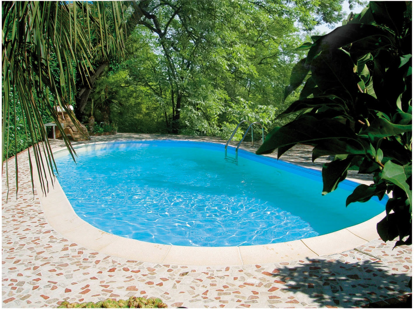 SUMMER FUN Ovalpool »Premium Tahiti«