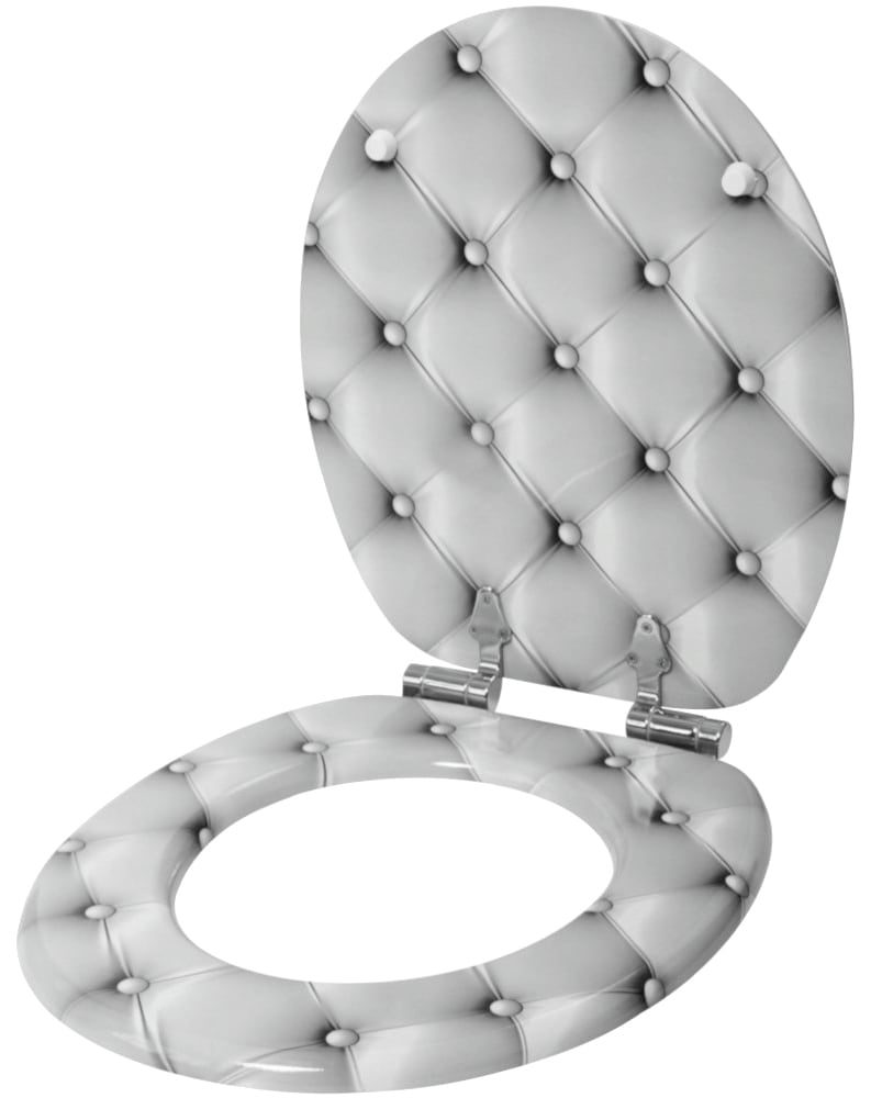 Sanilo Badaccessoire-Set »Comfort«, (Komplett-Set, 3 tlg.), bestehend aus WC-Sitz, Badteppich und Waschbeckenstöpsel