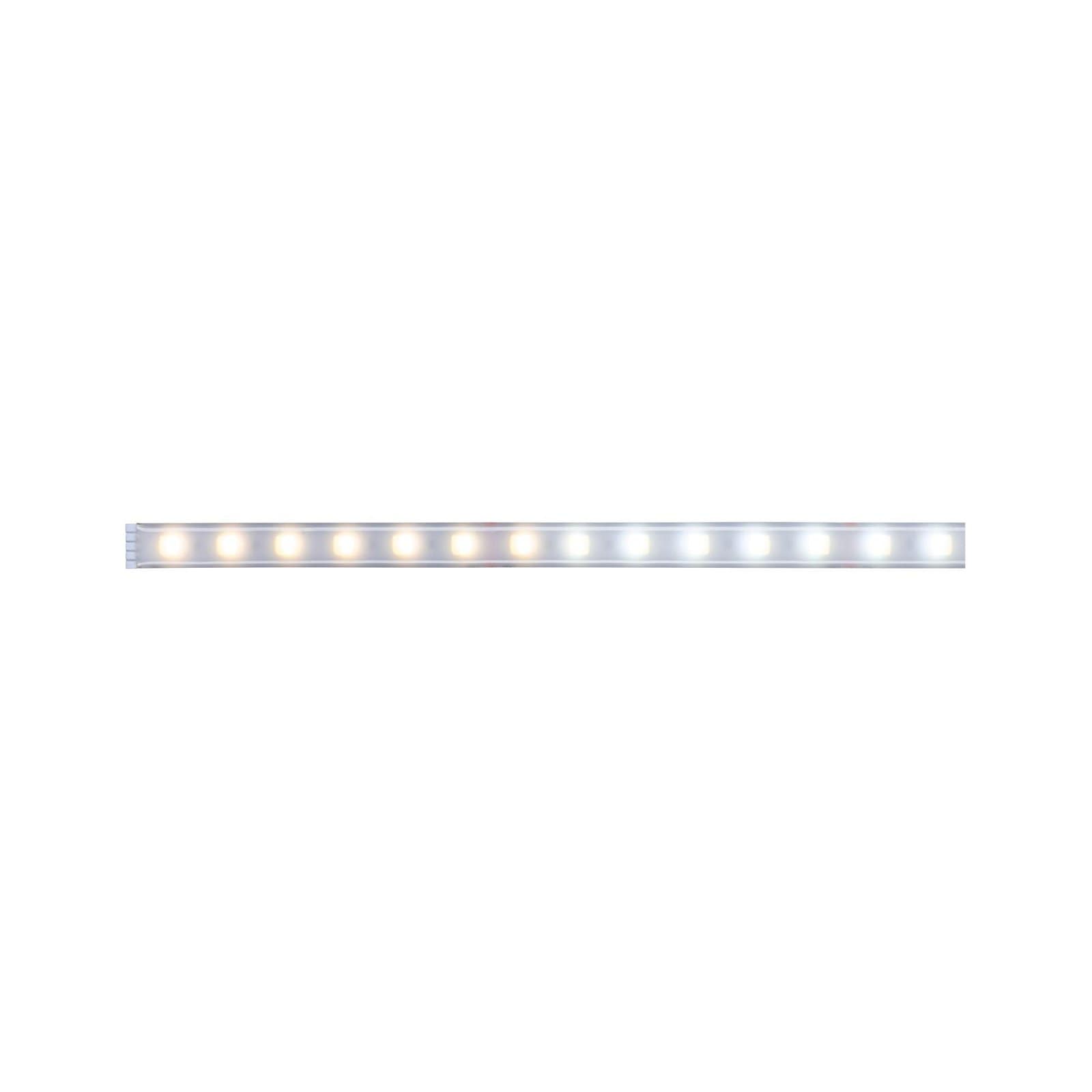 Paulmann LED-Streifen »MaxLED 500 Stripe 1m IP44 Cover 2700K-6500K 7W 24V Silber Kunststoff«, 1 St.-flammig, TunableWhite
