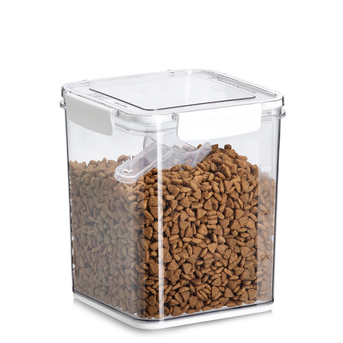 Zeller Present Vorratsdose »Dose mit Löffel« 2er Set, 4.200 ml, Kunststoff, ca. 18x18x20,5 cm