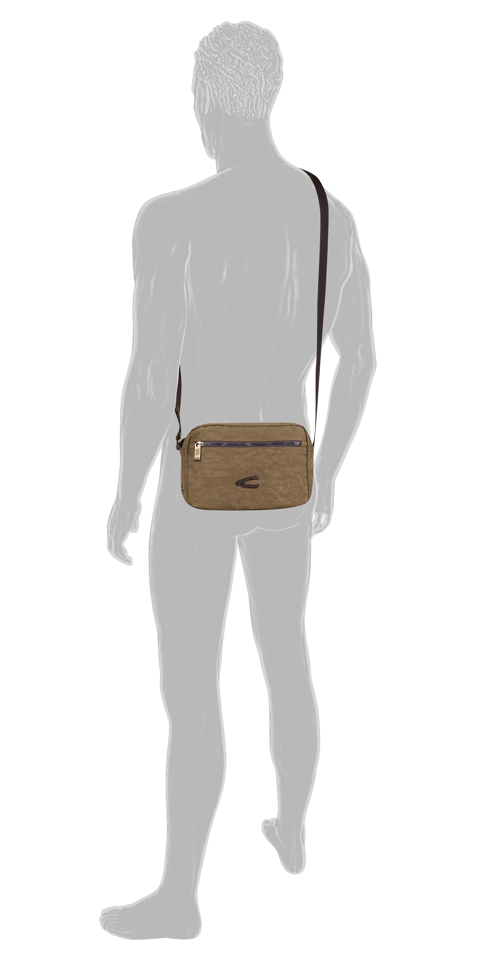 camel active Handtasche »Journey«, vielseitiger Begleiter aus robustem Nylon und mit leichtem Gewicht