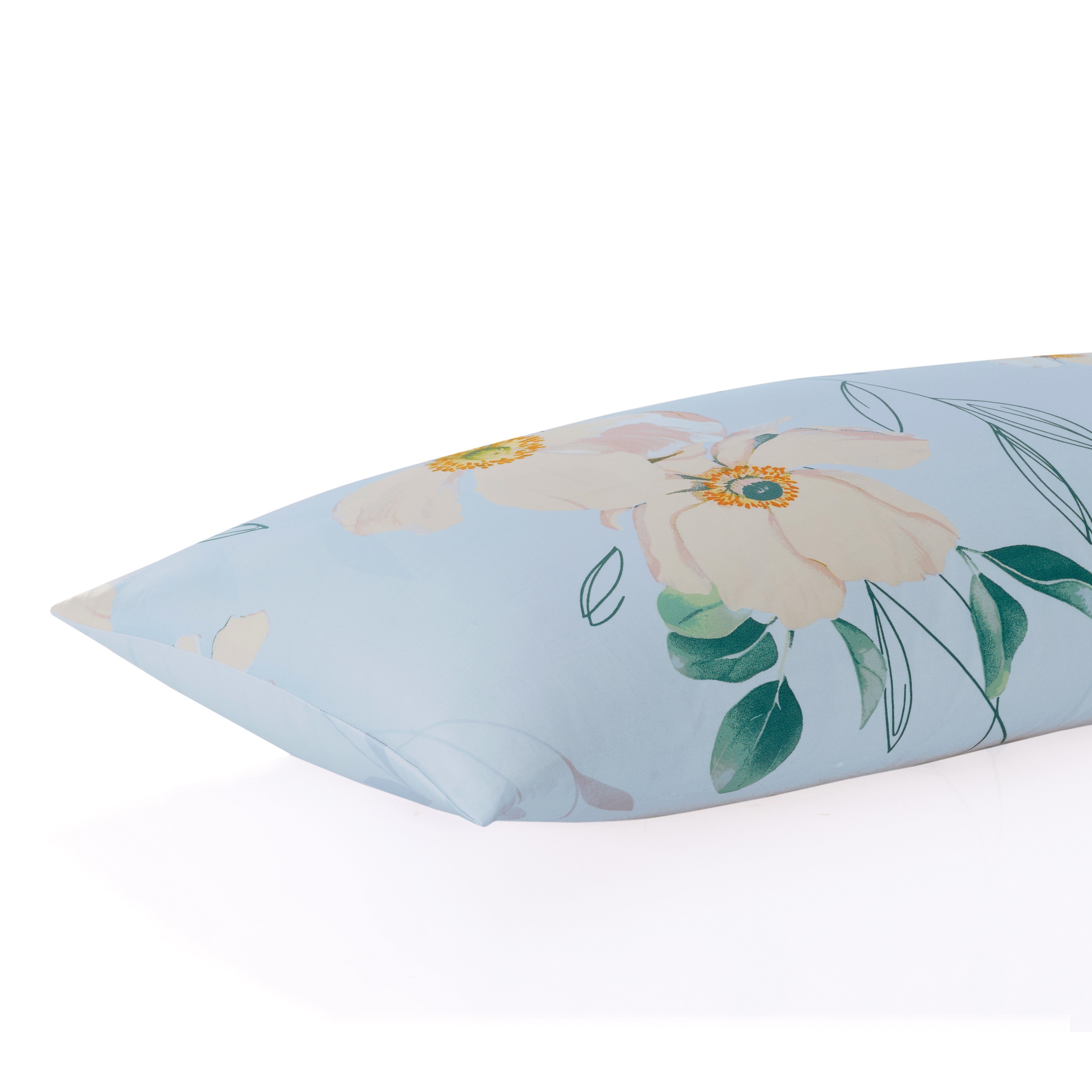 Florella Kissenbezüge »Rena sky Edel-Satin,  100% Baumwolle«