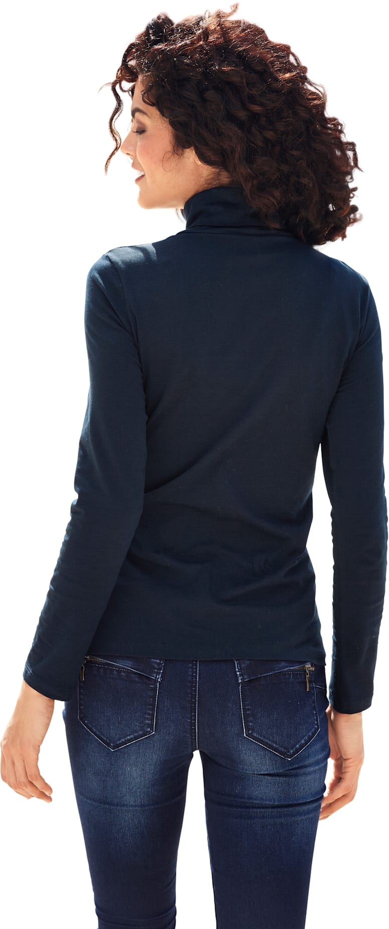 heine Rollkragenshirt »Rollkragen-Shirt«, (1 tlg.)