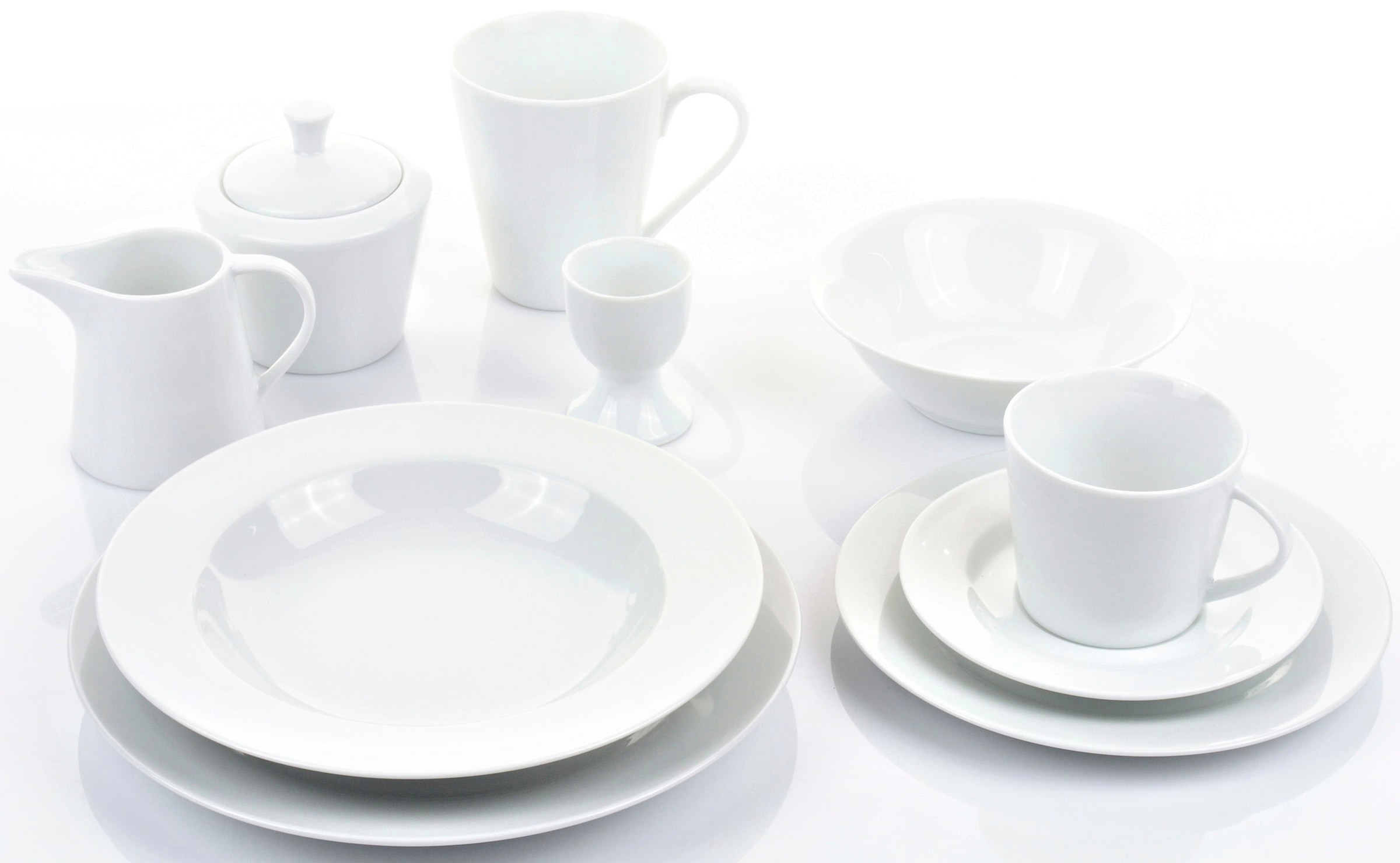 Retsch Arzberg Kombiservice »Geschirr-Set, Service Emilie« 50 Teile, für 6 Personen
