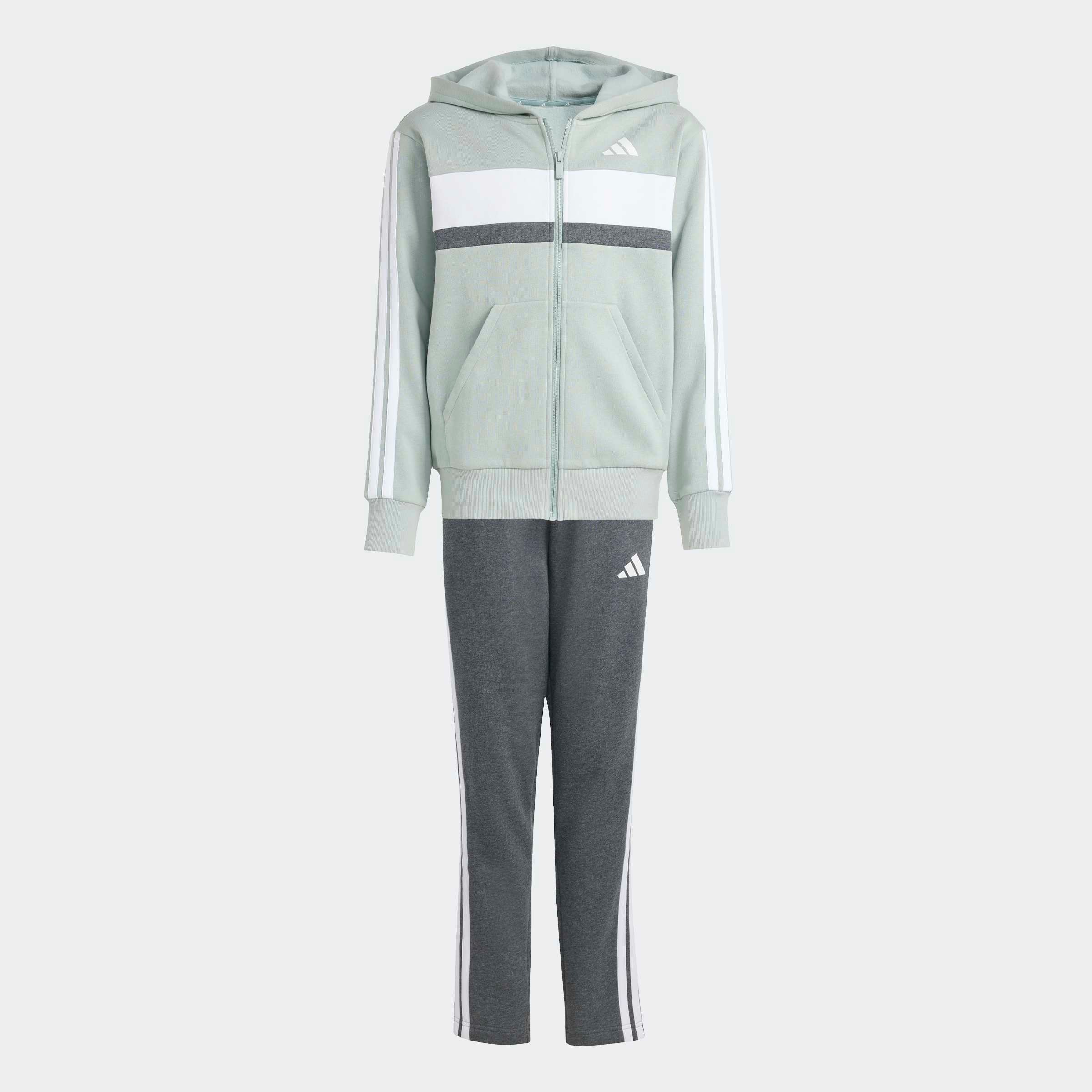 adidas Sportswear Trainingsanzug »SEASONAL ESSENTIALS TIBERIO 3-STREIFEN KIDS« 2 tlg.