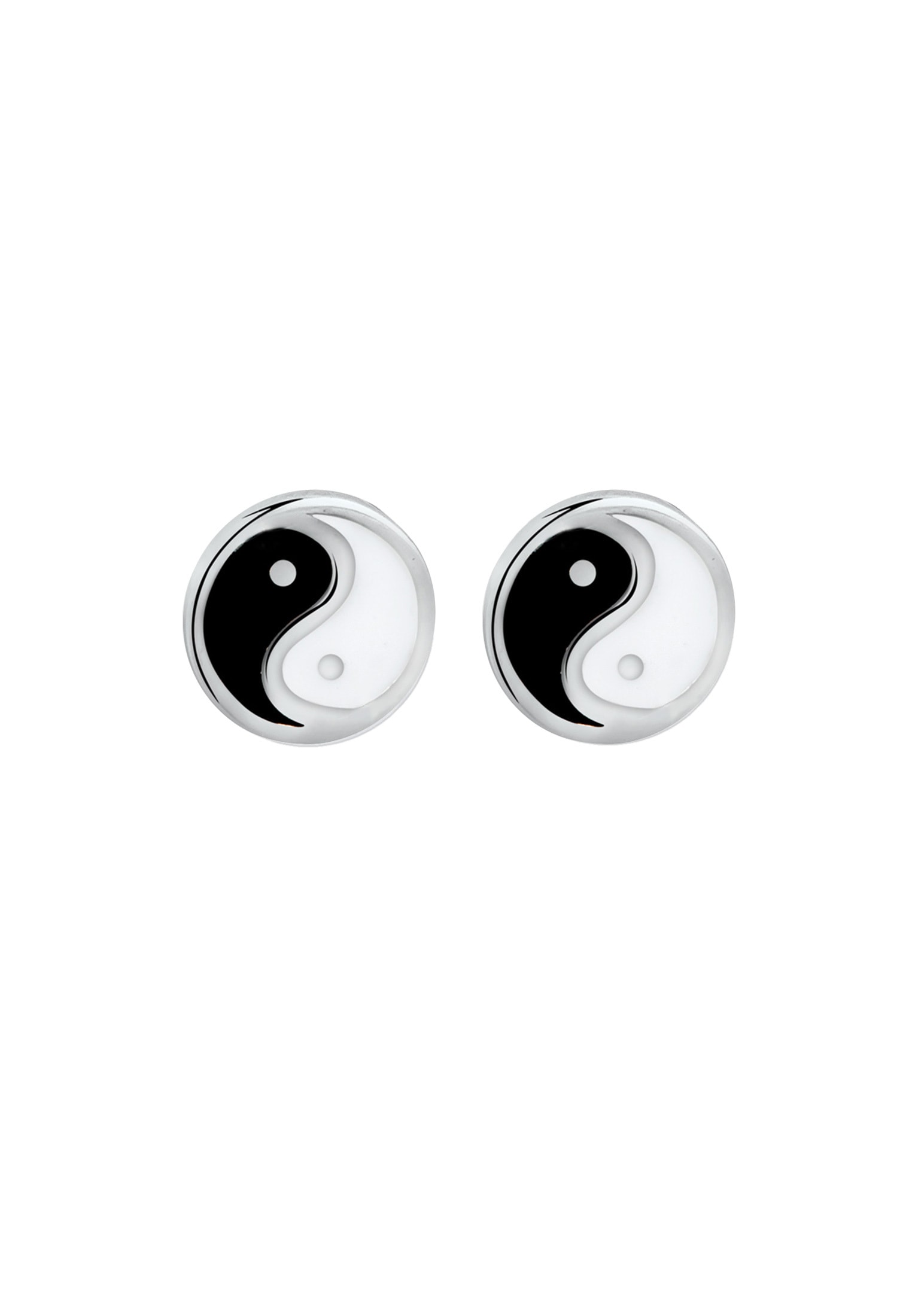 Elli Paar Ohrstecker »Ohrringe Yin Yang 925 Sterling Silber«