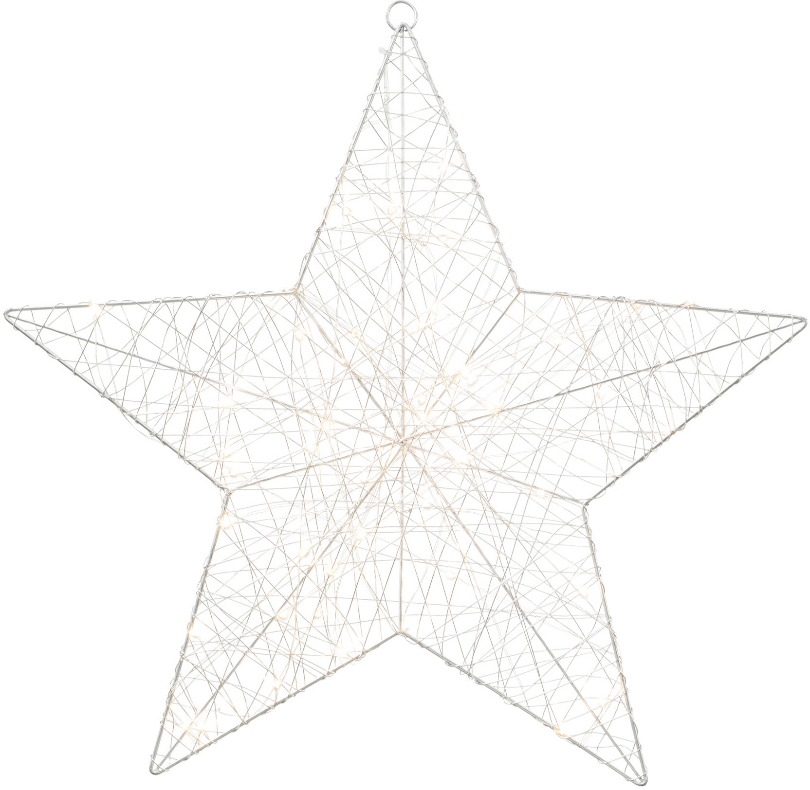 Creativ light Dekostern mit 50 LEDs