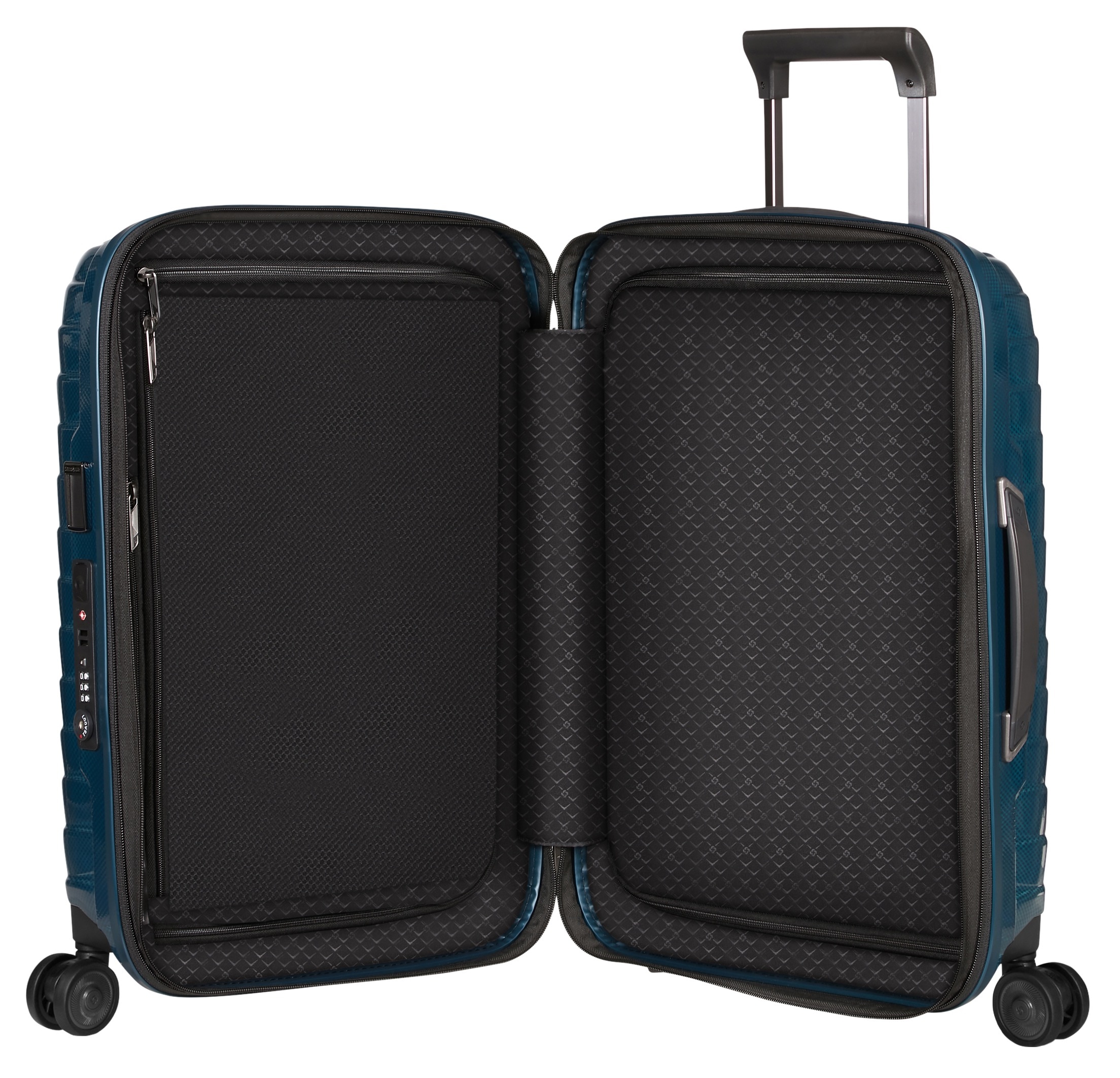 Samsonite Hartschalen-Trolley »PROXIS 55 exp«, 4 St. Rollen, Handgepäck-Koffer Reisekoffer TSA-Zahlenschloss USB-Schleuse