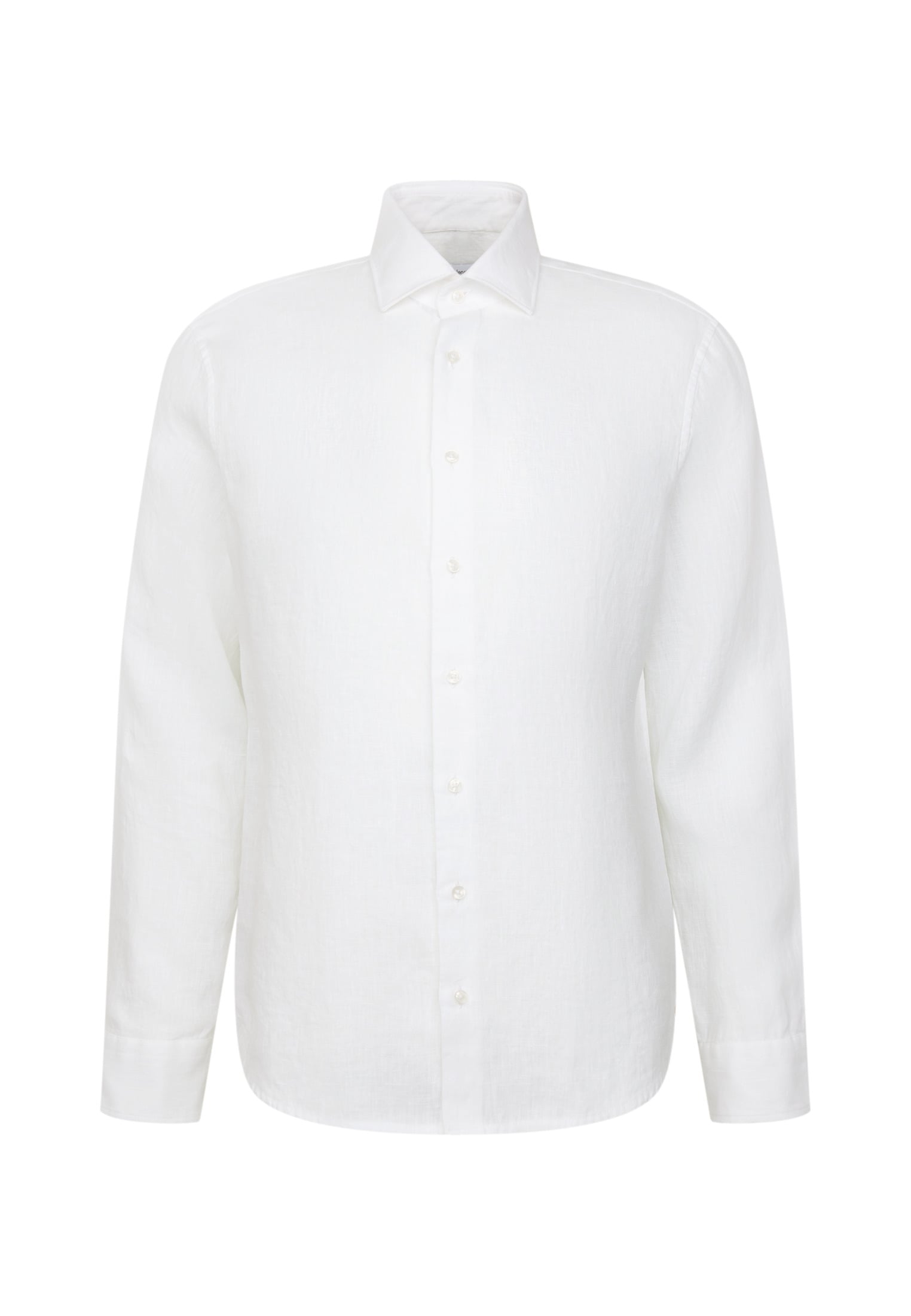 seidensticker Leinenhemd »Schwarze Rose« Shaped 1/1 Kentkragen Uni