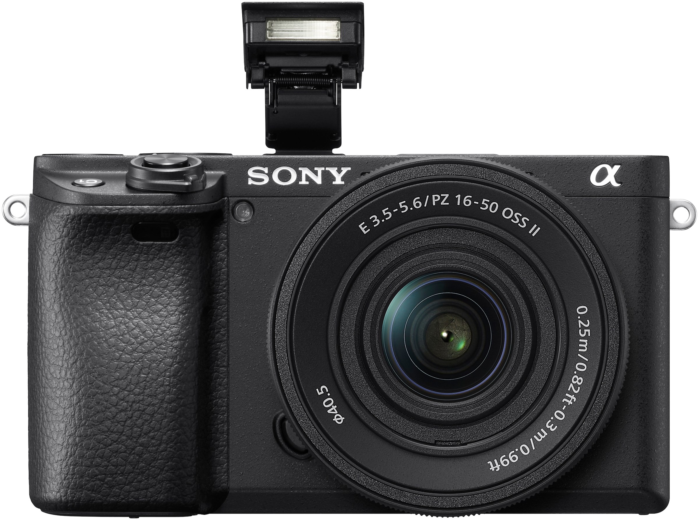 Sony Systemkamera »Set: SELP18105G Objektiv + Alpha 6400AKB APS-C« SEL-P16502 , SEL-P18105G , 24,2 , Bluetooth | NFC | WLAN , inkl. 26 MP, 4K Video, 180° Klapp-Display, 0.02 Sek. Echtzeit-Autofokus