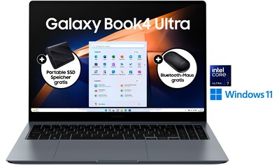 Notebook »NP960X Galaxy Book4 Ultra 16''«, 40,6 cm, / 16 Zoll, Intel, Core Ultra 7,...