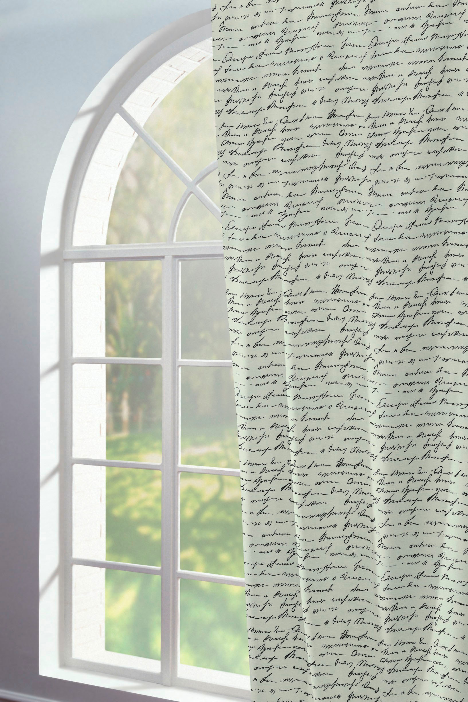 Adam Vorhang »Scribble«, (1 St.), aus Bio-Baumwolle