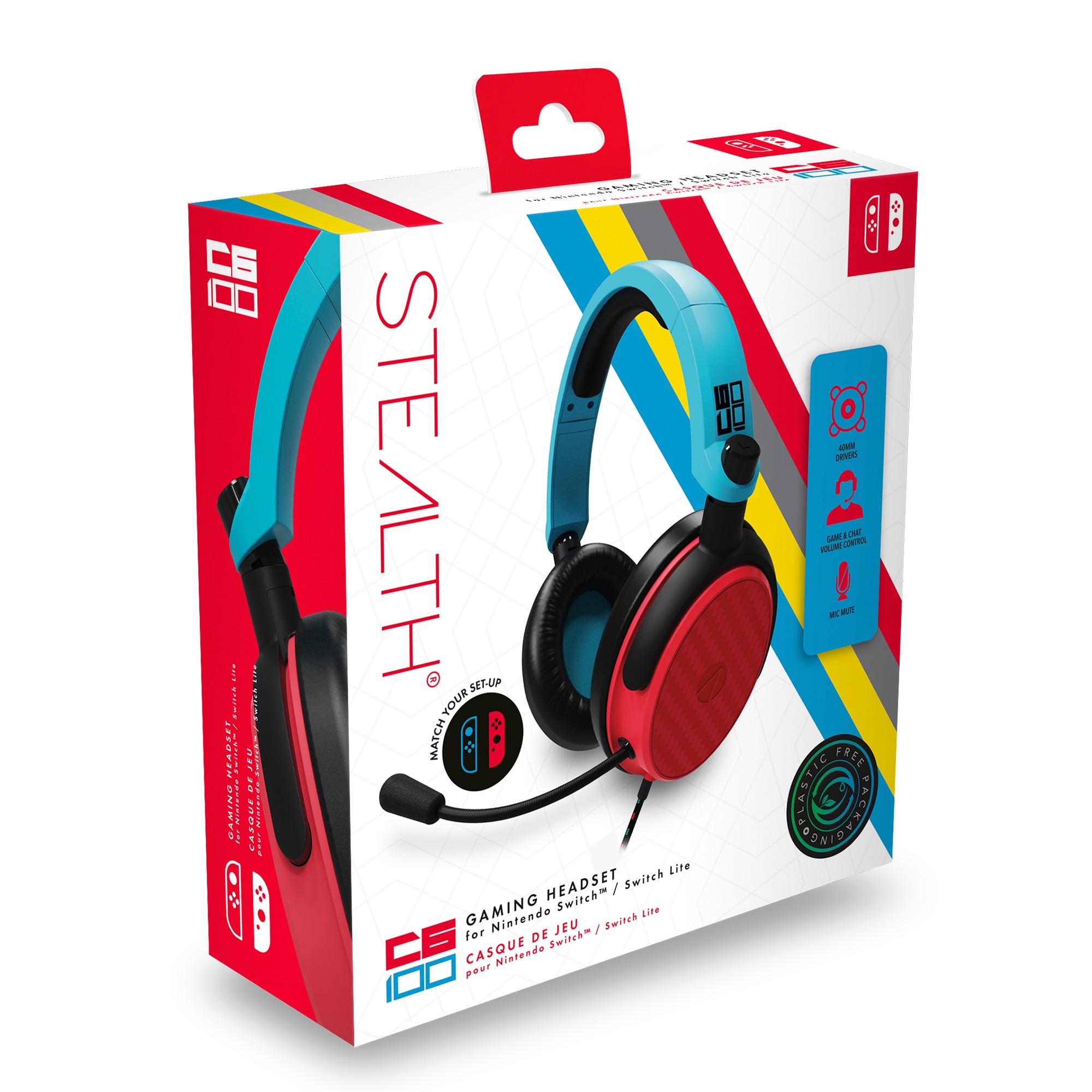 Stealth Gaming-Headset »Multiformat Stereo Gaming C6-100« Headset 3 | Jahre XXL UNIVERSAL Garantie ➥