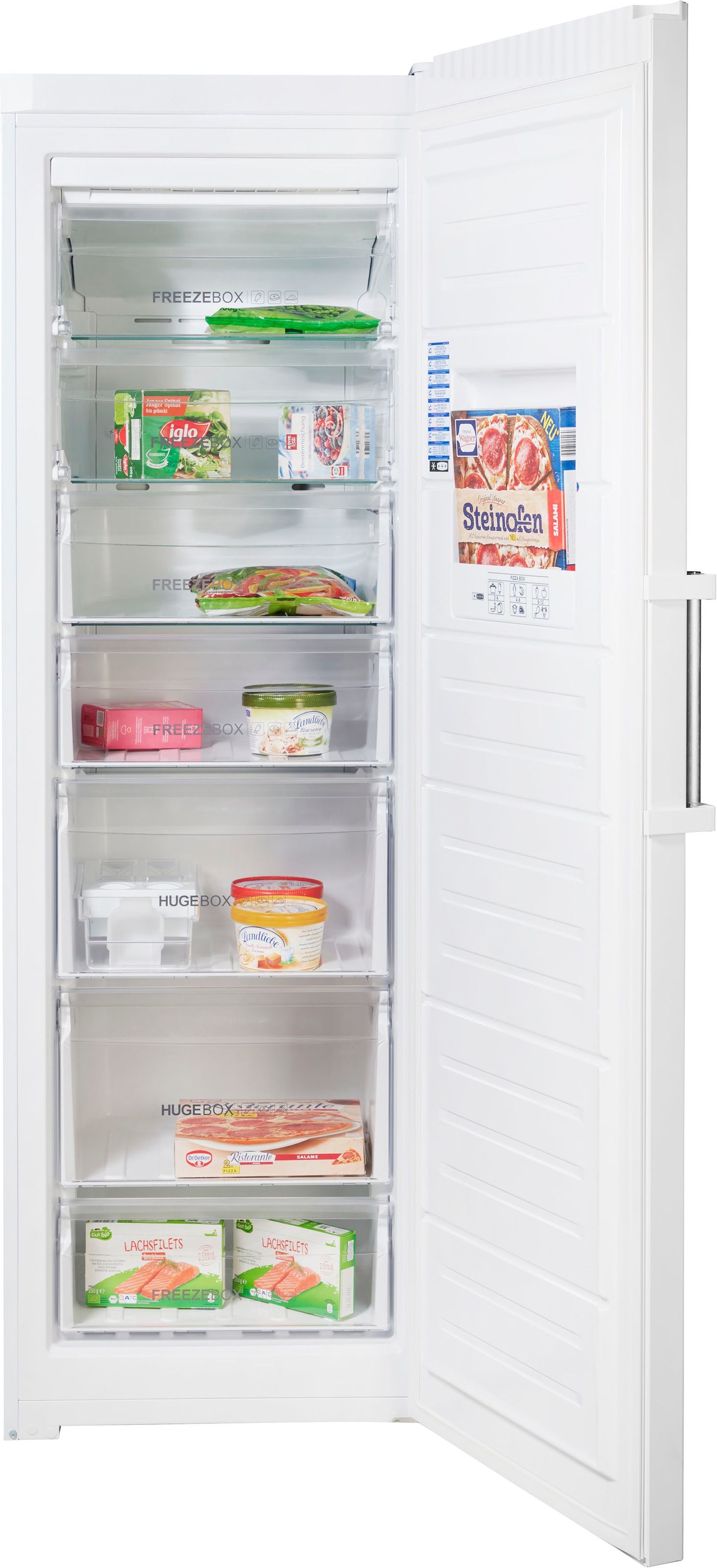 Haier Gefrierschrank, 186,5 cm hoch, 60 cm breit