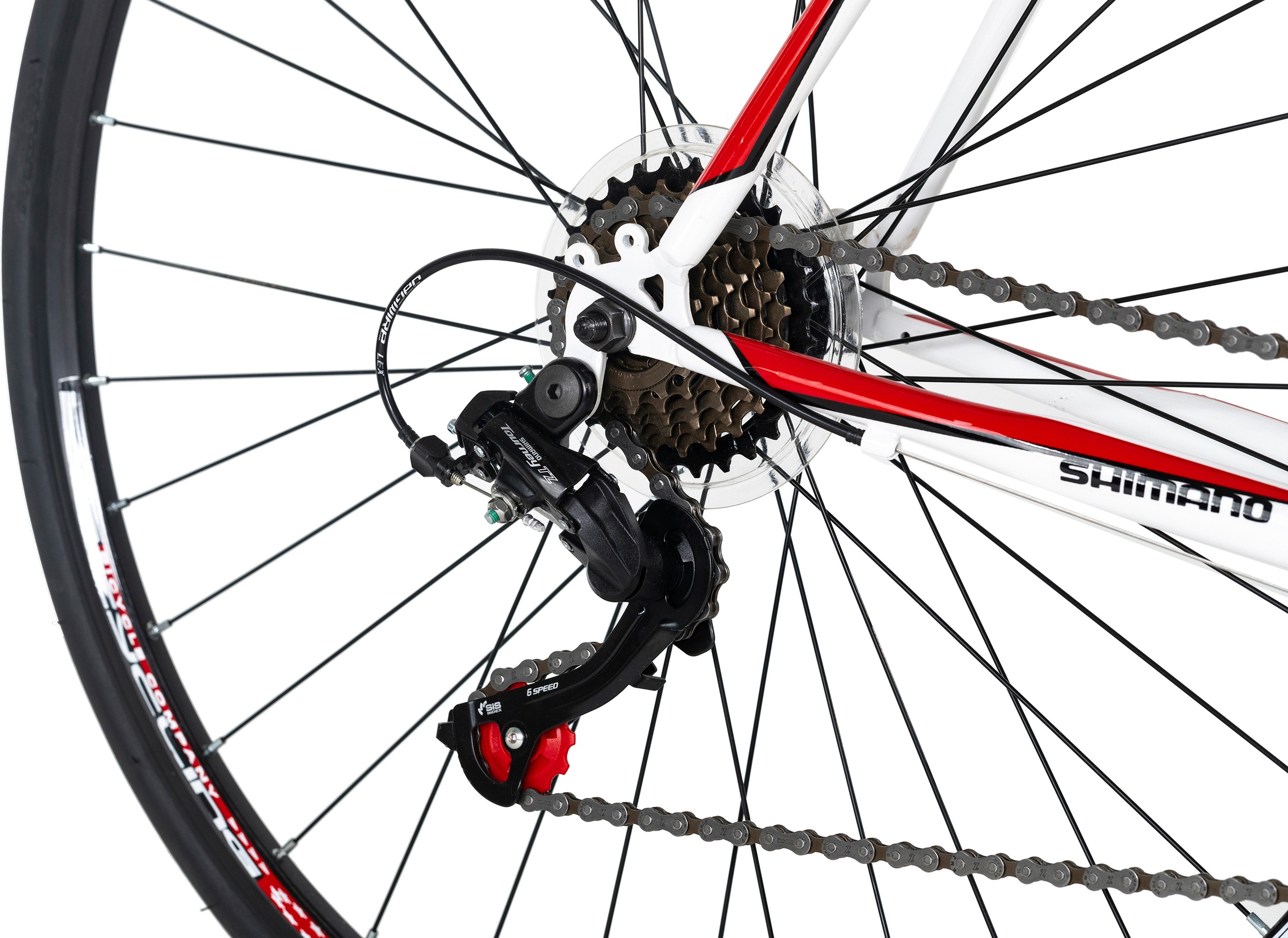 KS Cycling Rennrad »Piccadilly«, 14 Gang, Shimano, Tourney Schaltwerk, Kettenschaltung, (1 tlg.), für Damen und Herren, Kettenschaltung