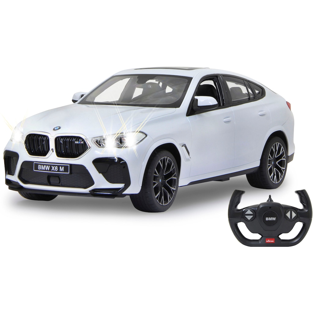 Jamara RC-Auto »Deluxe Cars, BMW X6 M 1:14, weiß - 2,4 GHz«