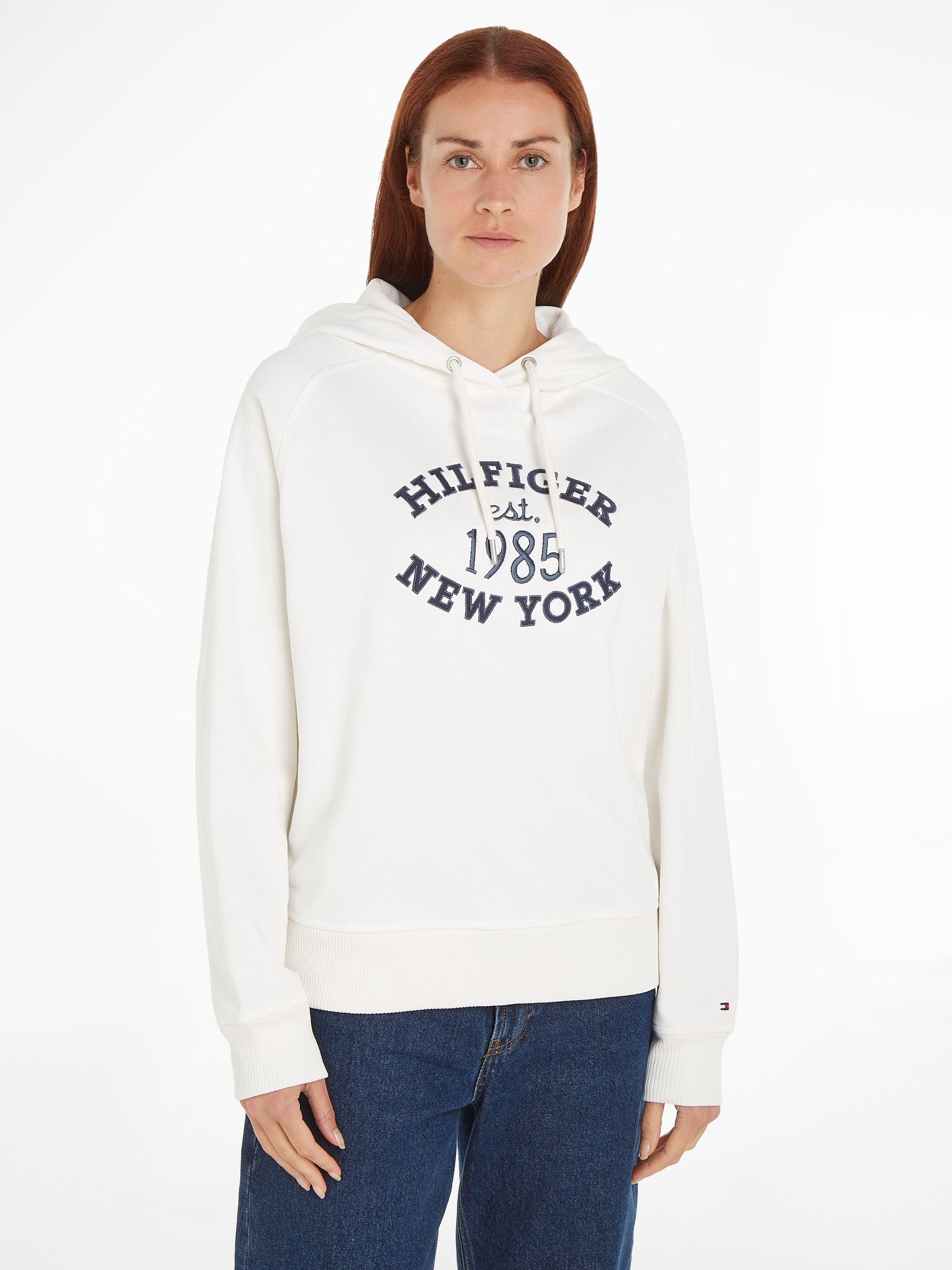 Tommy Hilfiger Kapuzensweatshirt »MDRN REG VARSITY HOODIE«, mit Kapuze