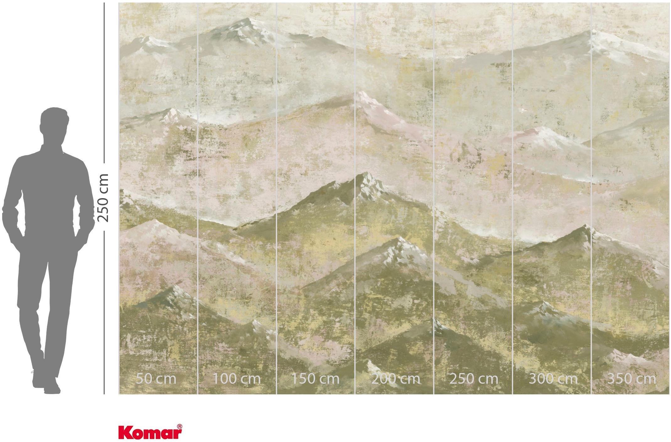 Komar Fototapete »Vlies Fototapete - Ladakh - Größe 350 x 250 cm« Motiv | bedruckt glatt