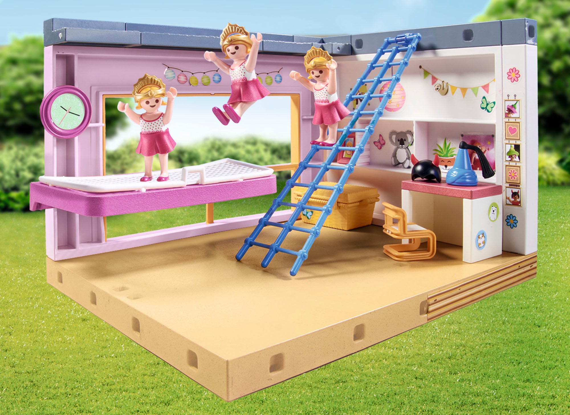 Playmobil® Konstruktions-Spielset »Kinderzimmer (71610), myLife«, (97 St.), Made in Europe