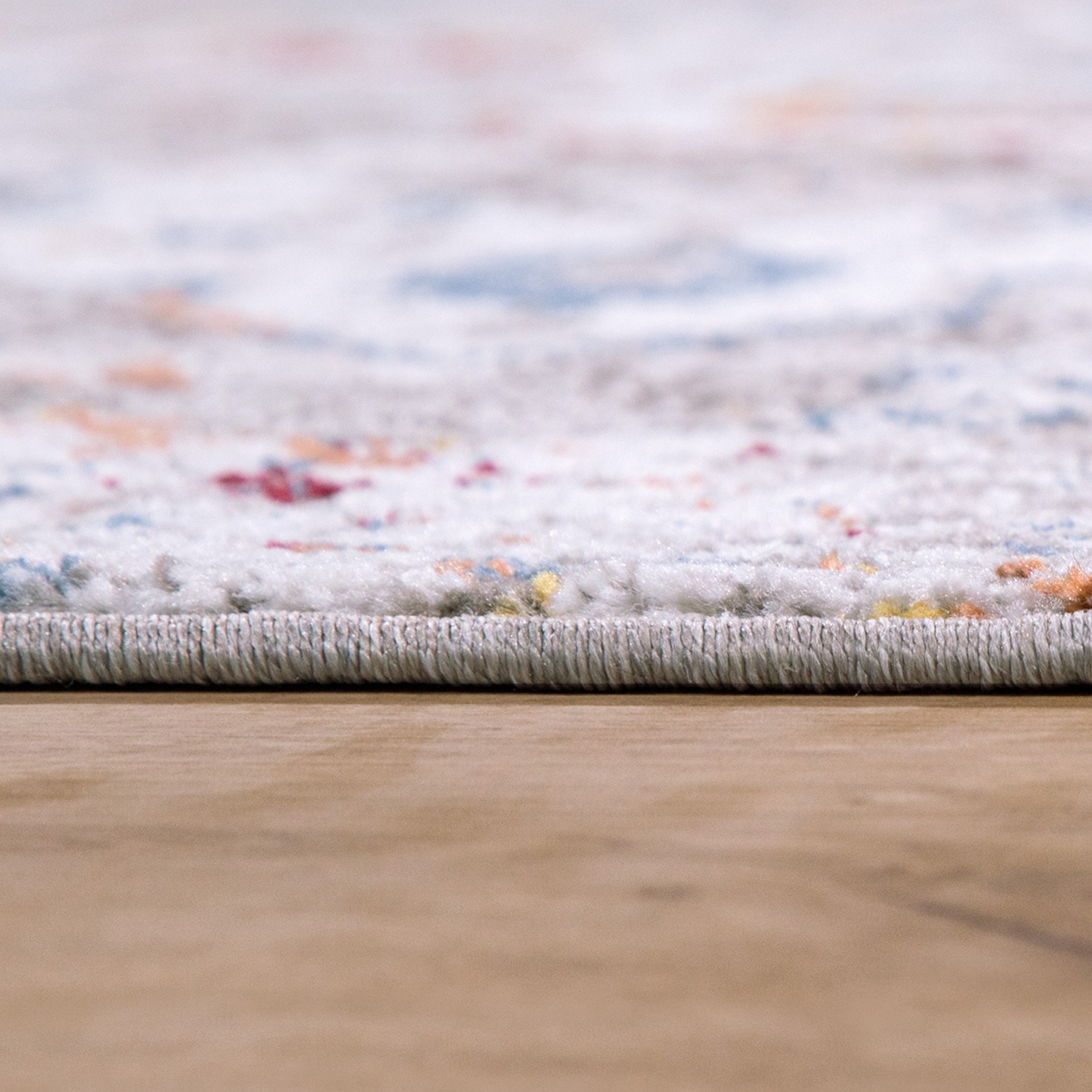 Paco Home Teppich »Palermo 561« rechteckig 13 mm Höhe Kurzflor, Orient-Optik, Vintage Design