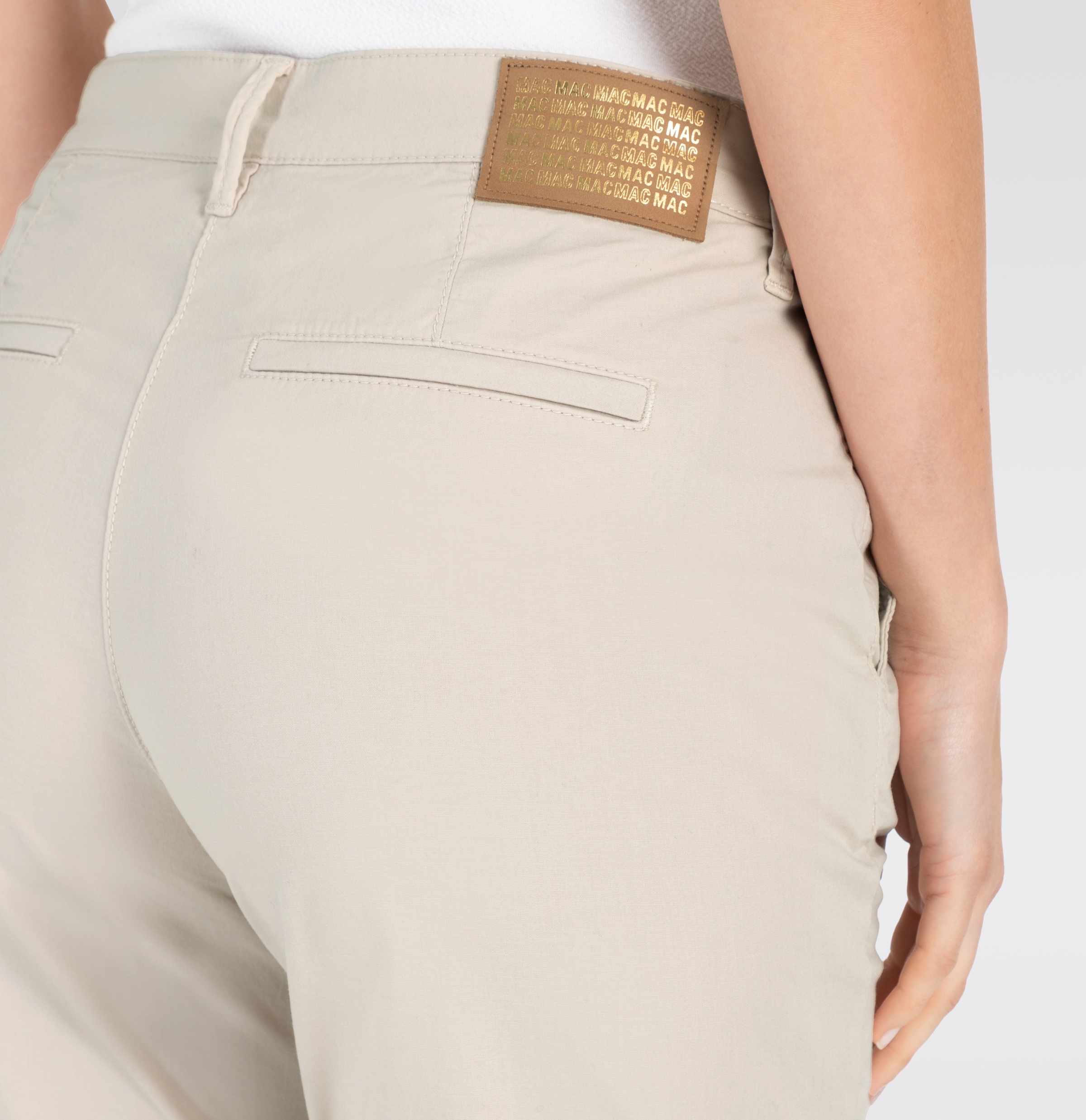 MAC Chinoshorts »Chino-Shorts«  Sommerhose Krempelbare  Shorts