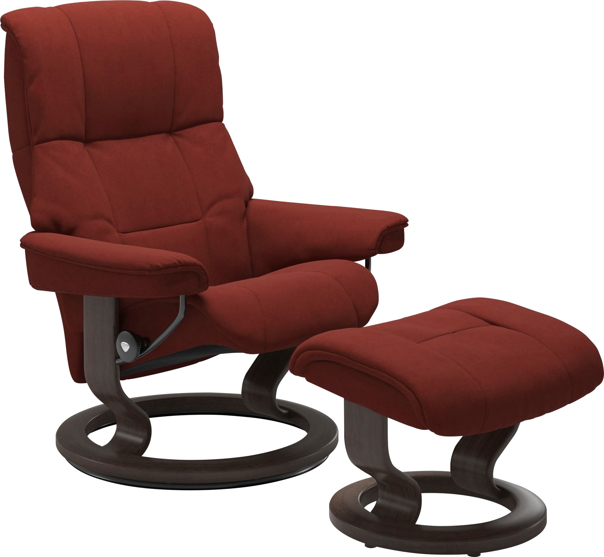 Stressless® Relaxsessel »Mayfair« Relaxsessel mit Hocker,  mit Hocker, mit Classic Base, Größe S, M & L, Gestell Wenge