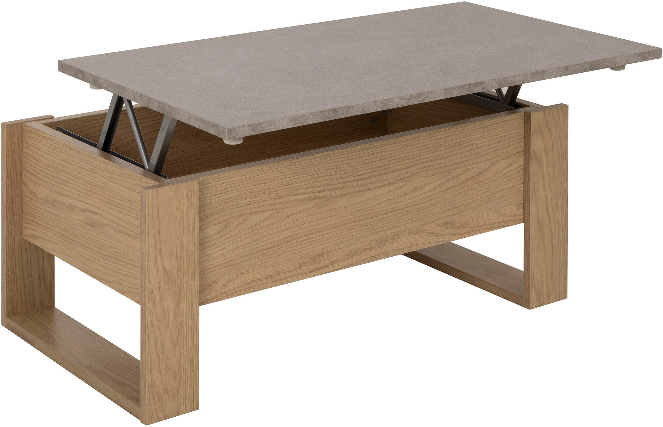 Gami Couchtisch »DENVER« Hochklappbare Tischplatte