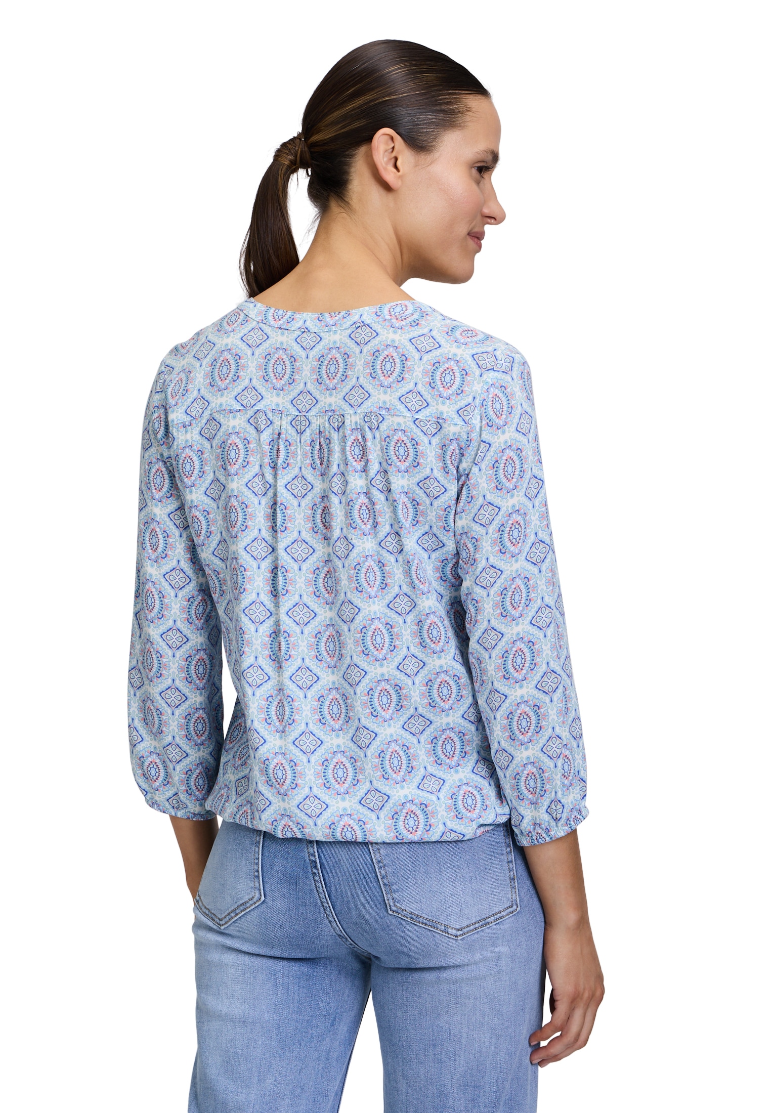 Cartoon Klassische Bluse »Casual-Bluse mit Muster«