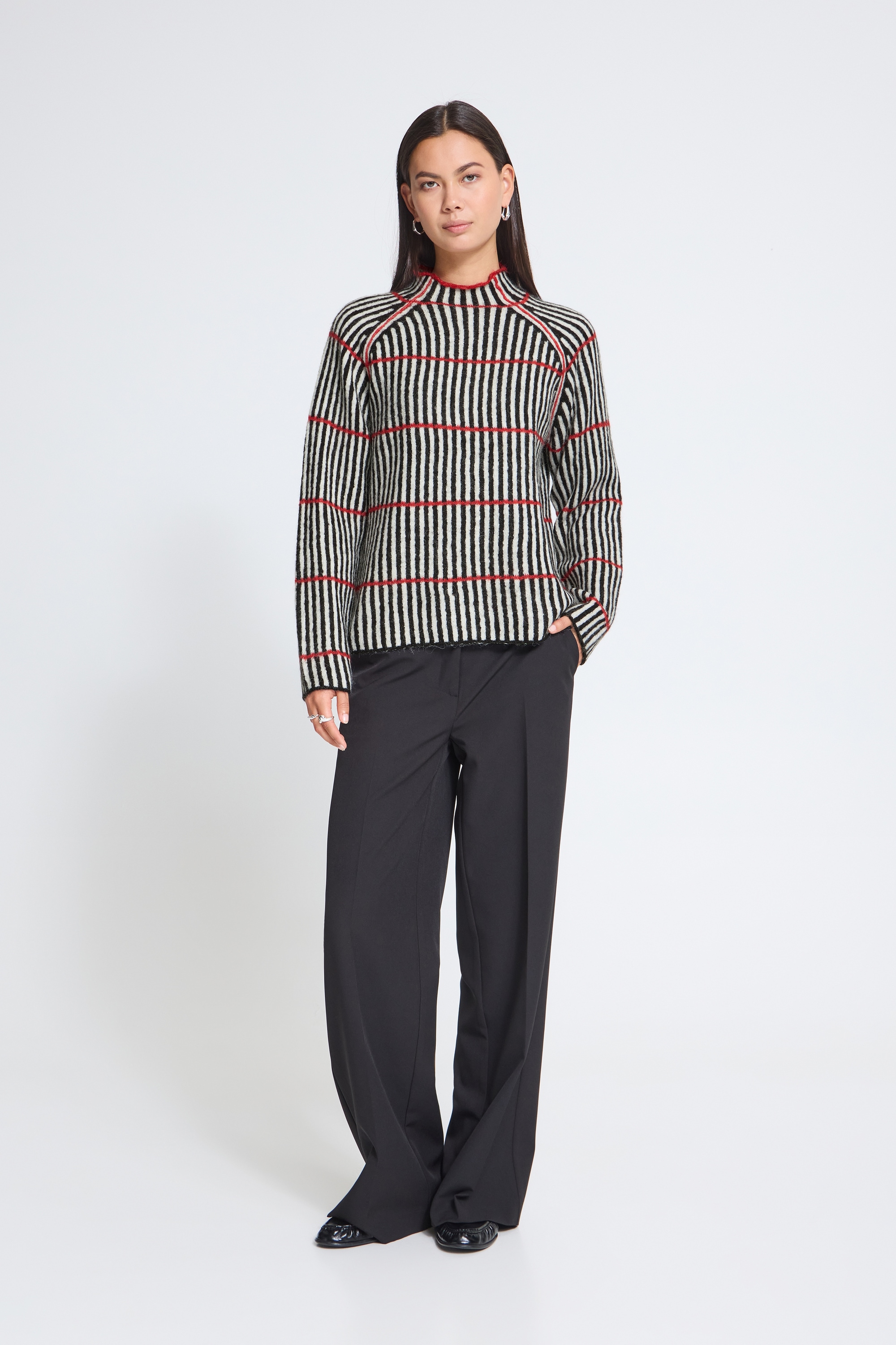 Ichi Longtop »Damen Langarm IHKAMARA«