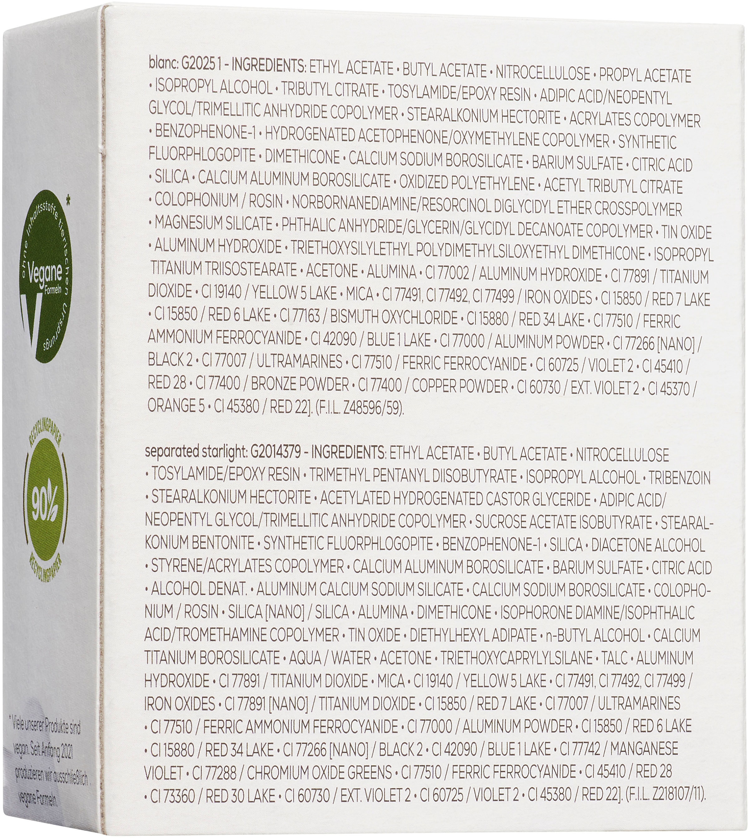 essie Nagellack-Set »Essie Nagellack Nail Art Studio Set«, mit natürlichen Inhaltsstoffen
