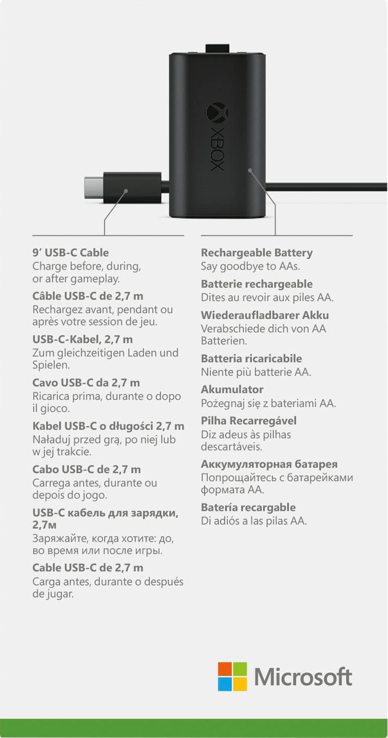 Xbox Ladestation »XS Play & Charge Kit«