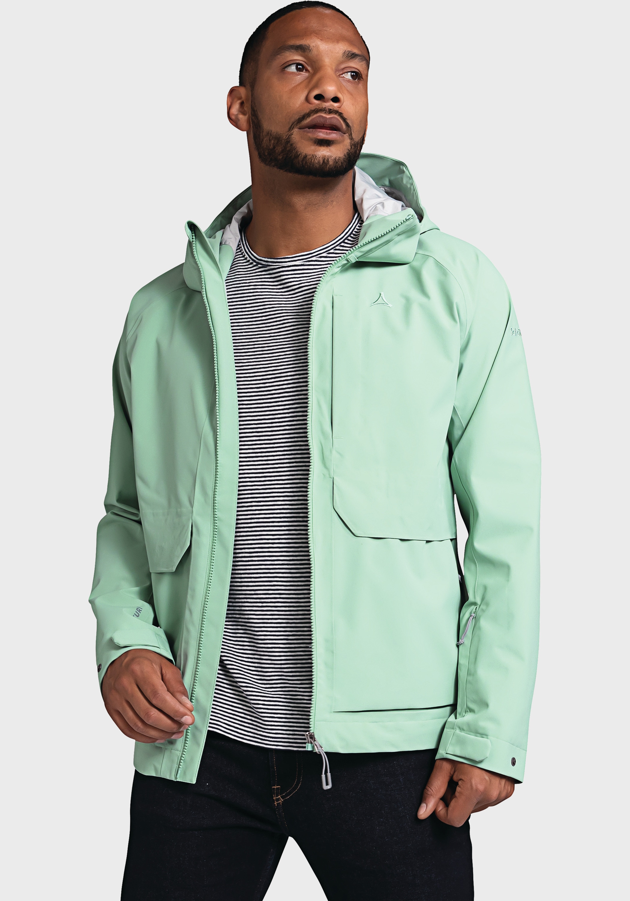 Schöffel Outdoorjacke »Jacket Lausanne M«, mit Kapuze