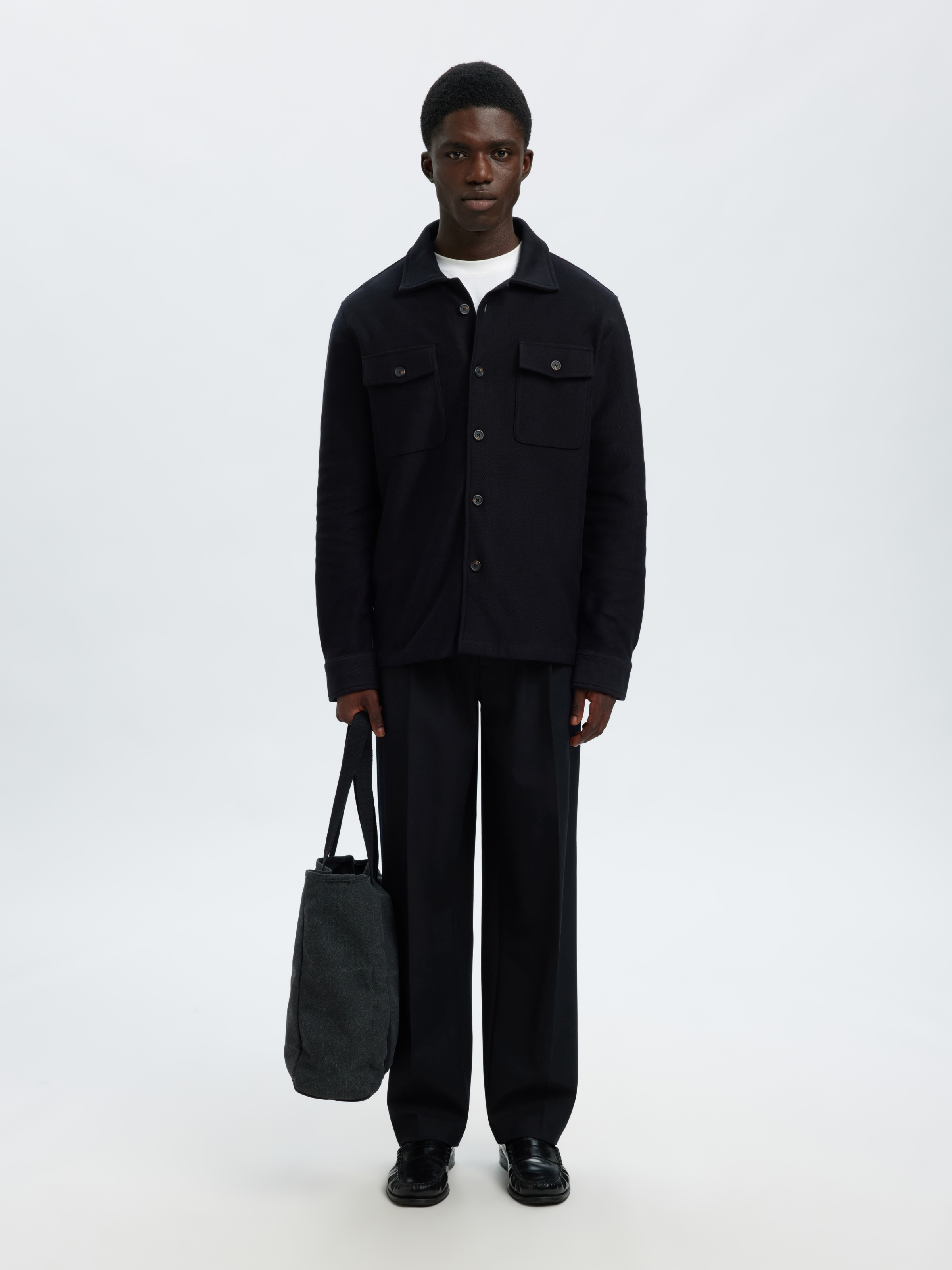 SELECTED HOMME Chinohose »SLH220-LOOSE FINN FLEX PANTS NOOS«