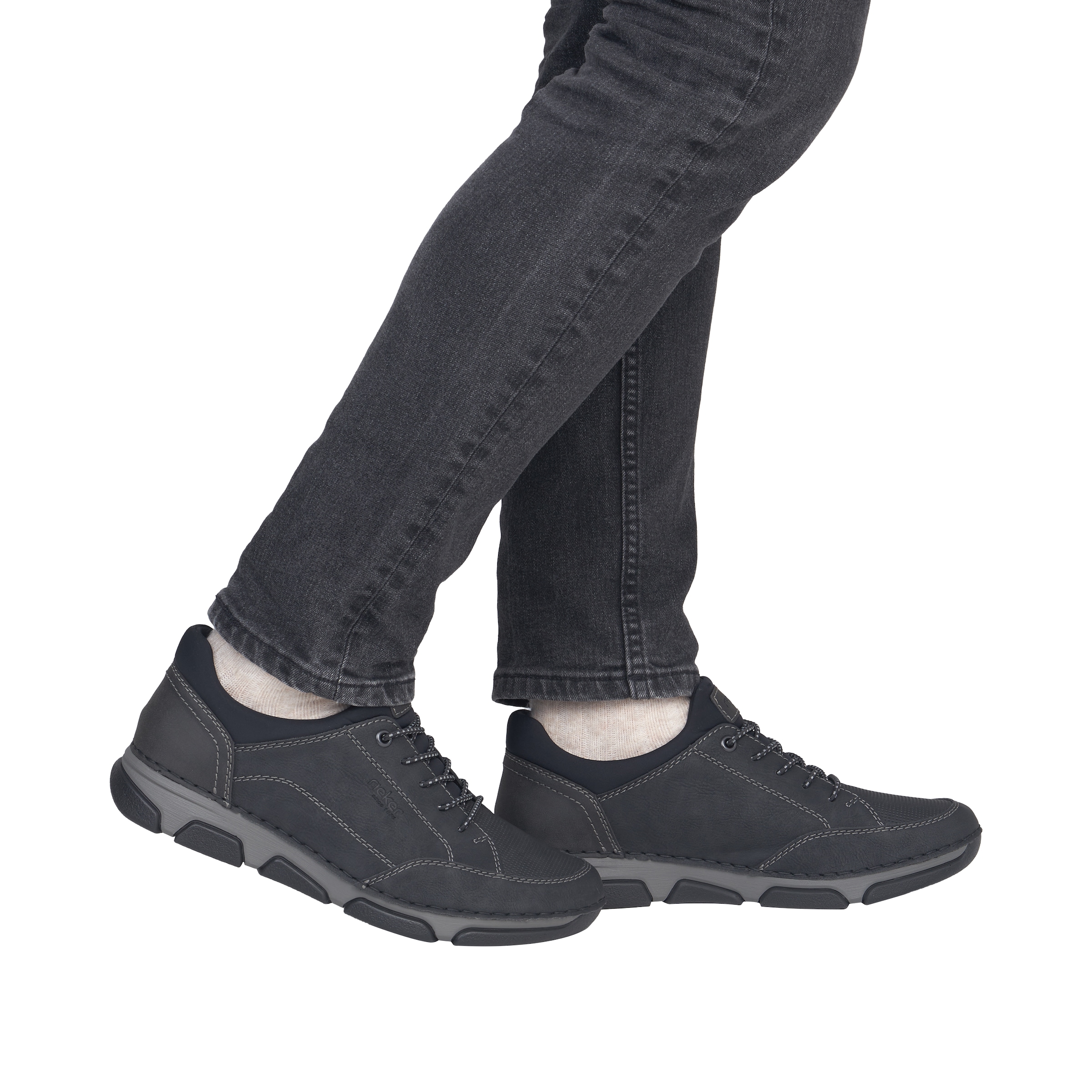 Rieker Slip-On Sneaker  Schlupfschuh, Halbschuh, Slipper mit Gummizug