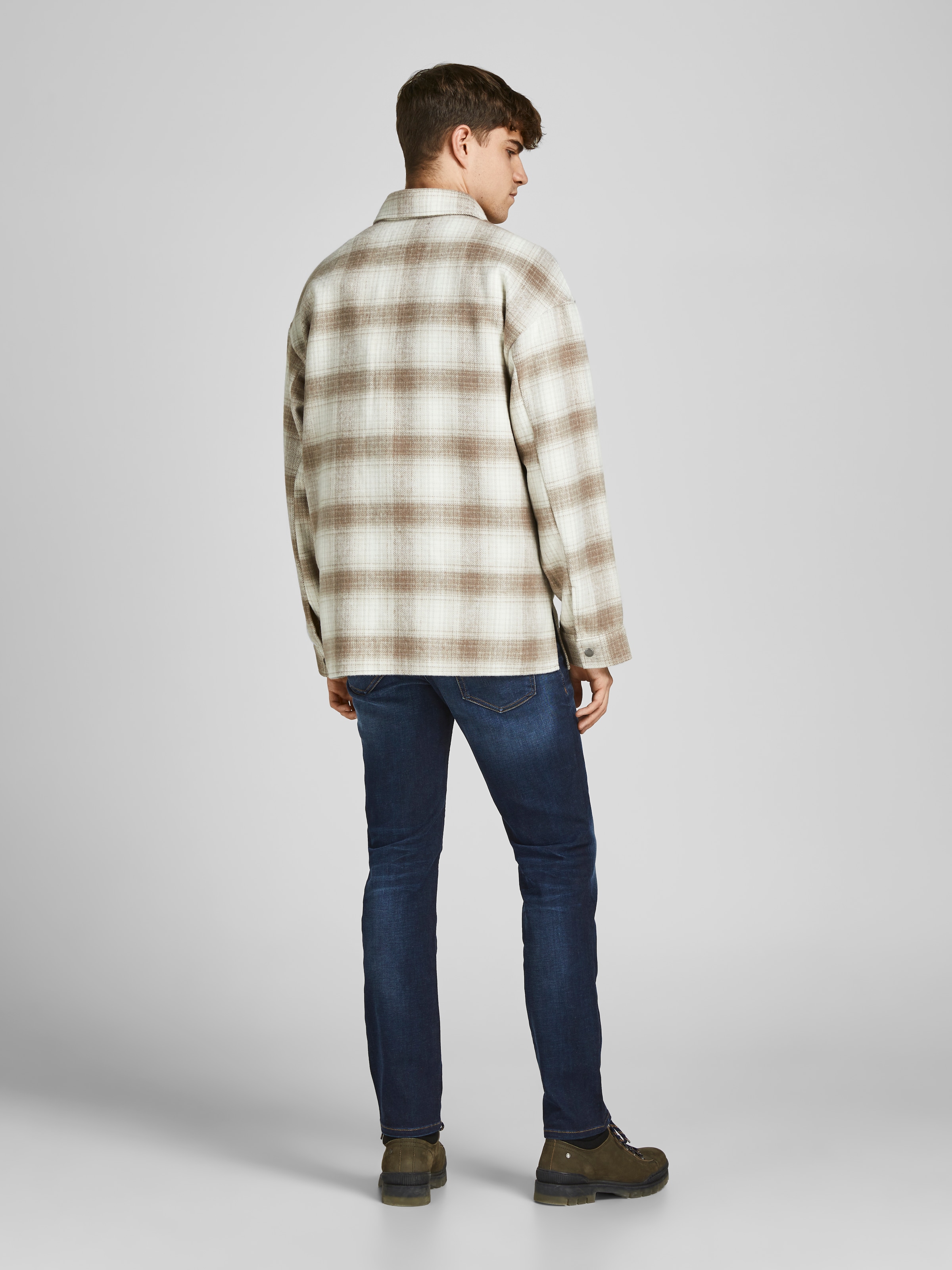 Jack & Jones »JJICLARK mit Used-Look und Stretch für den Alltag« mit Abriebeffekten