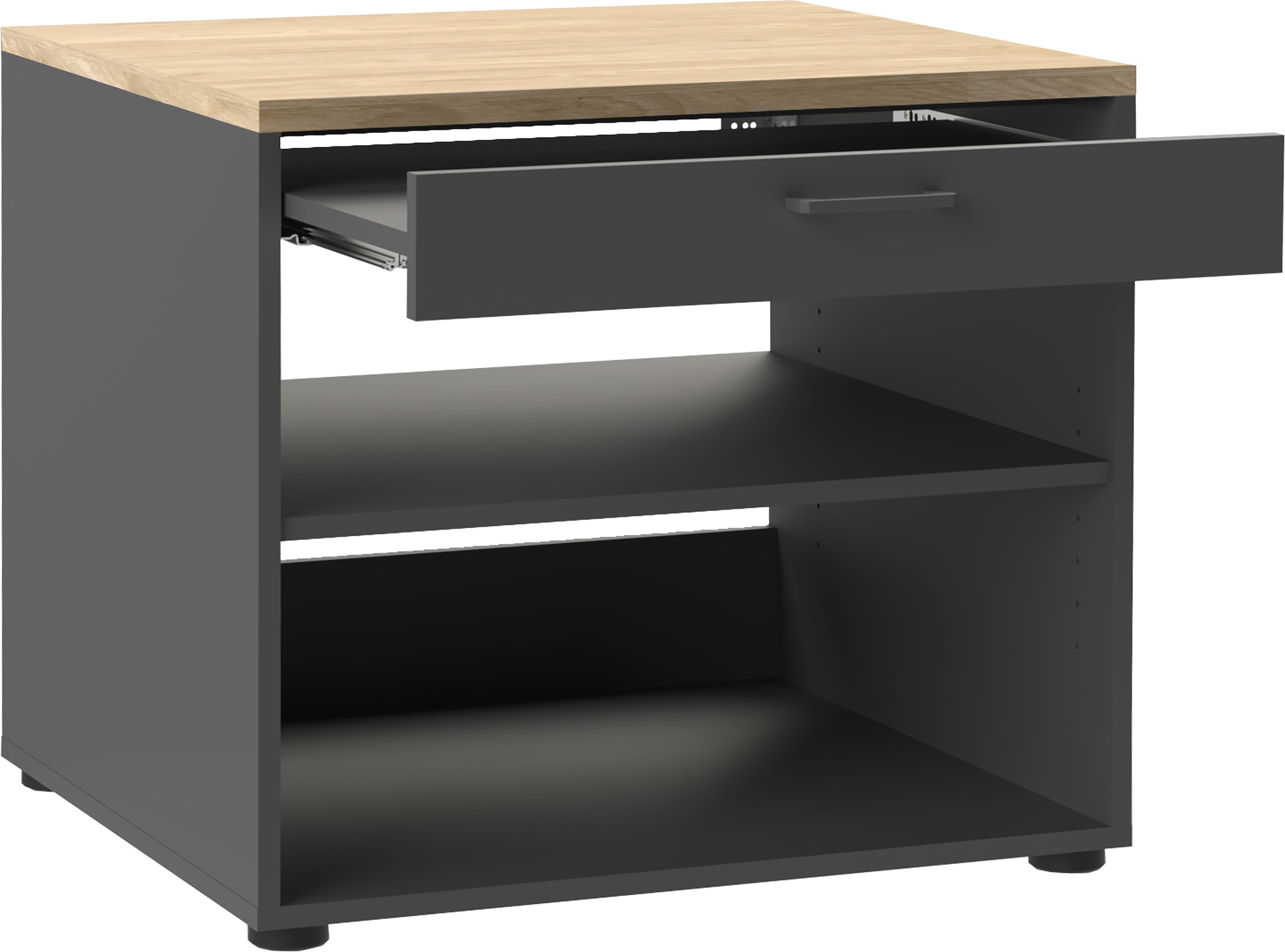 Schildmeyer Waschmaschinenumbauschrank »Solea, mit praktischem Auszug, Breite 67 cm, Made in Germany« 1 Stk. tlg. praktischer Auszug zum Abstellen eines Wäschekorbs, Made in Germany