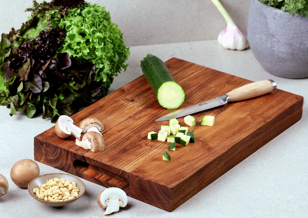 KESPER® Tranchierbrett »Schneidebrett aus Akazie, FSC«