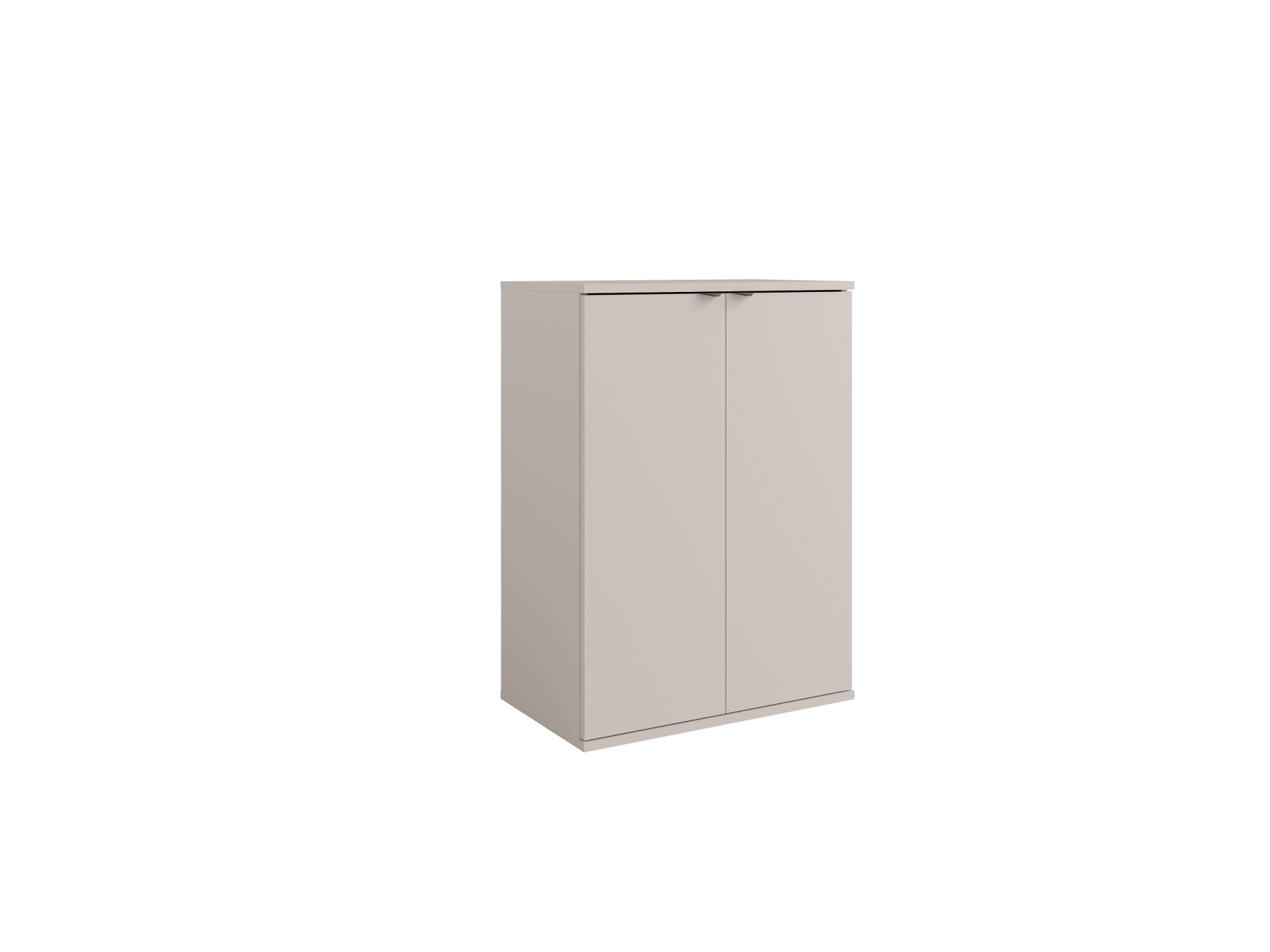 OTTO home Kommode »THALIAANA Sideboard mit 2 Türen, modernes Design, Breite 60 cm« Schrank in 3 Farben erhältlich, schwarze Metallgriffe, viel Stauraum