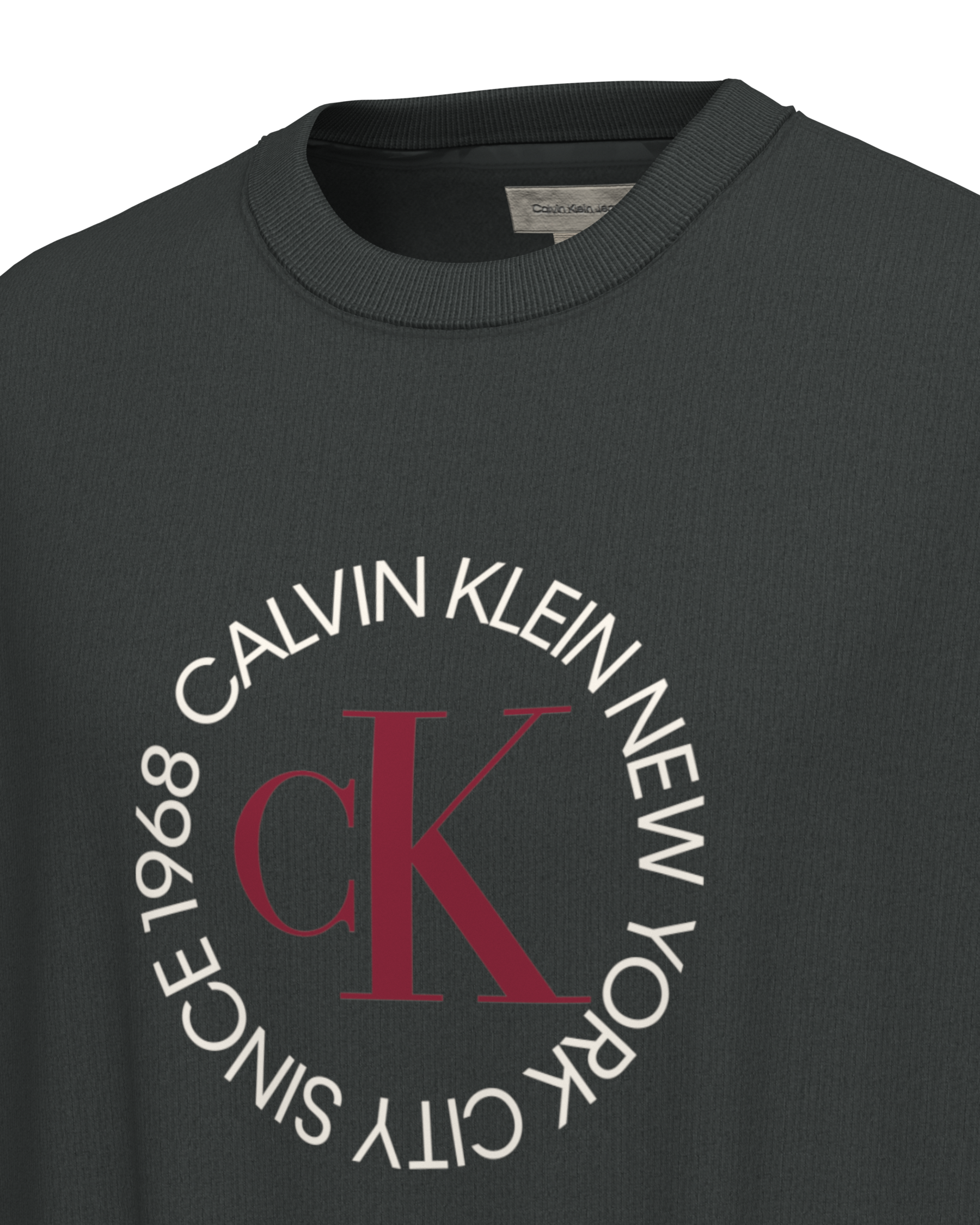 Calvin Klein Jeans Sweatshirt , Regular fit mit Rundhalsausschnitt
