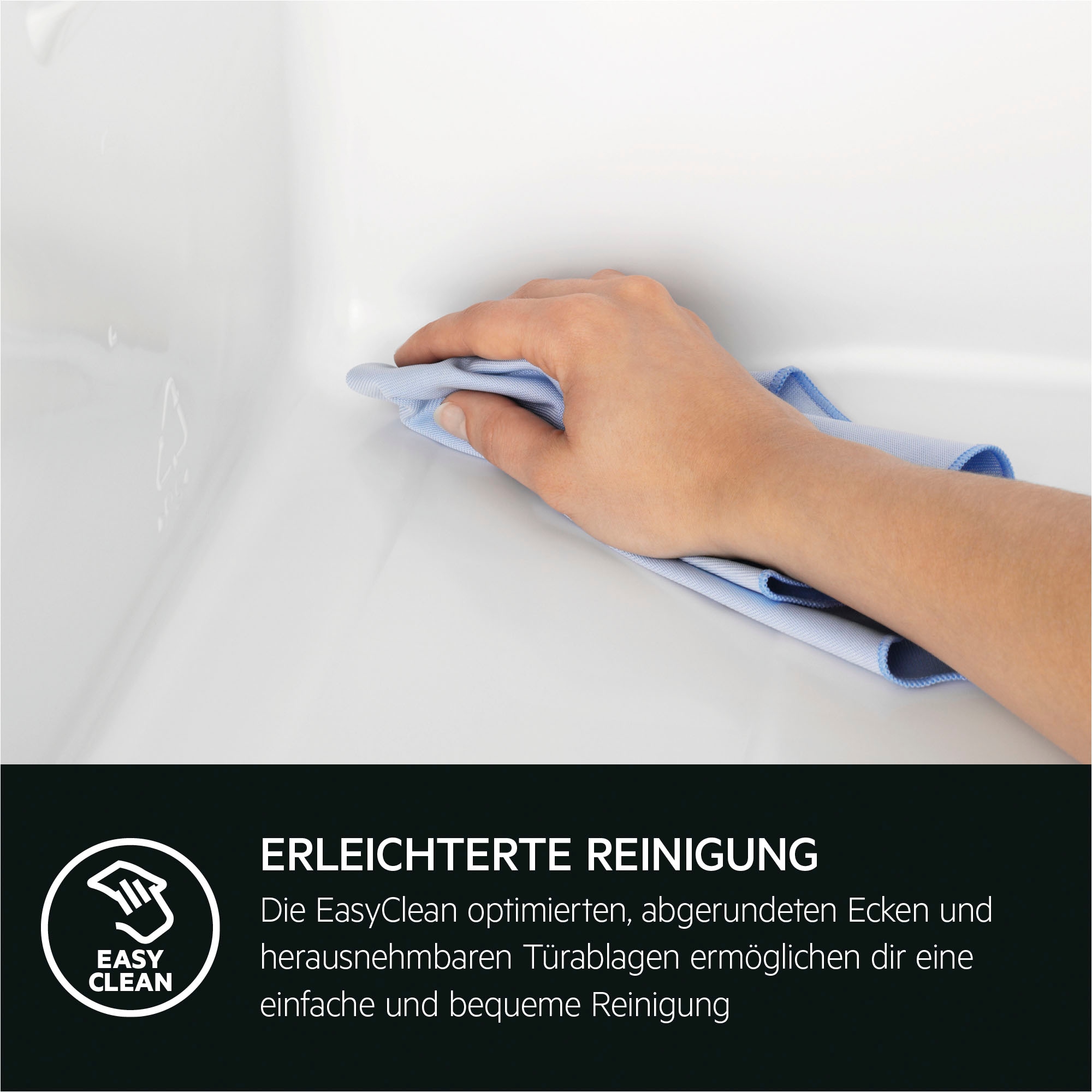 AEG Einbaukühlschrank Serie 6000 »TSK5O121ES«, 98 L, LowFrost-weniger Eisbildung, Temperaturalarm, Festtür