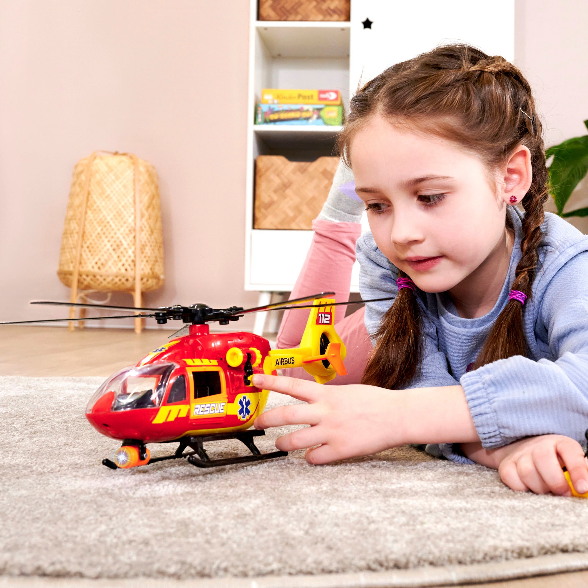 Dickie Toys Spielzeug-Hubschrauber »Ambulance Helicopter«, mit Licht und Sound