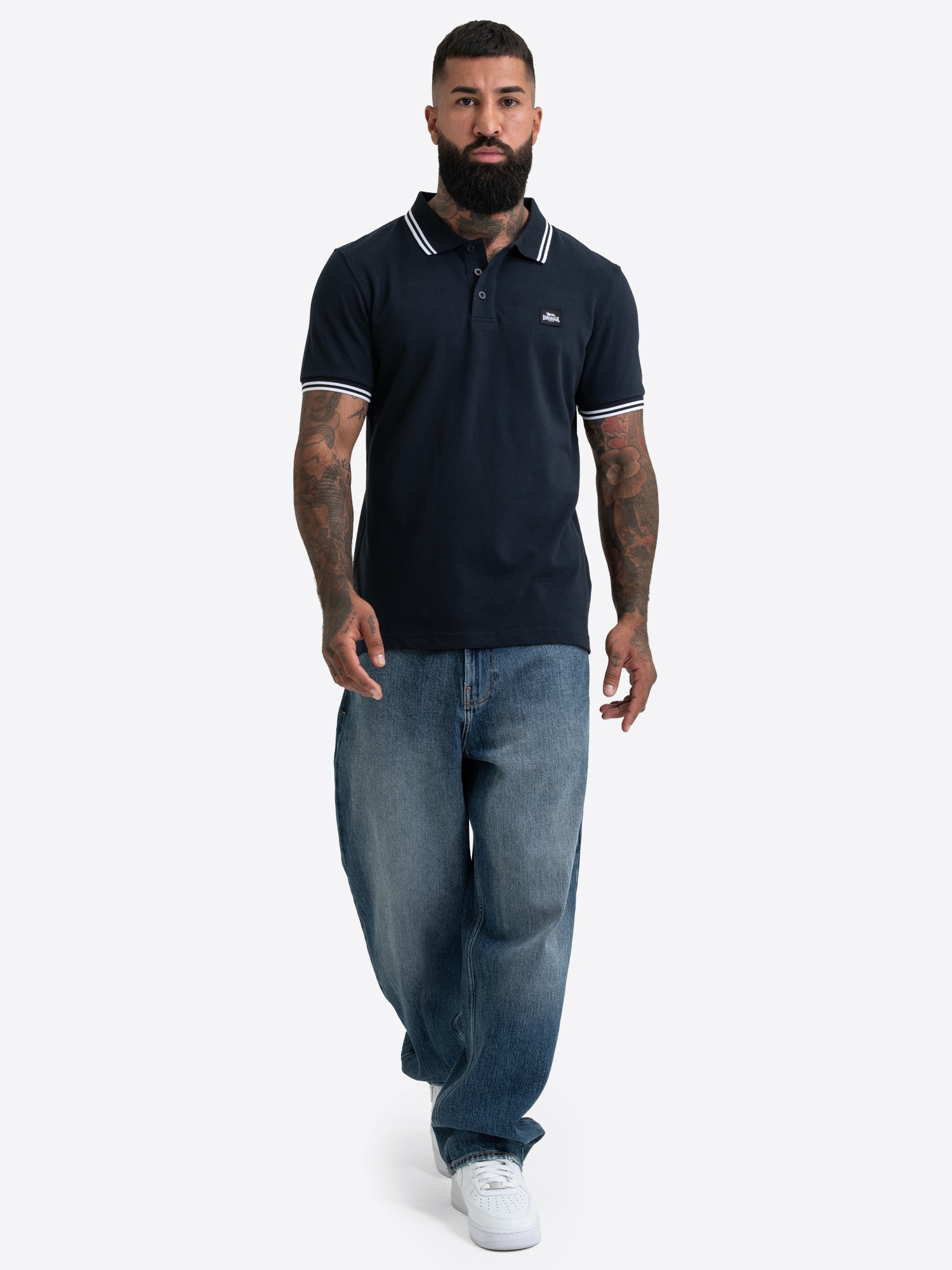 Lonsdale Poloshirt »NUNHEAD« aus Baumwolle, normale Passform, in den Größen S bis XXXL