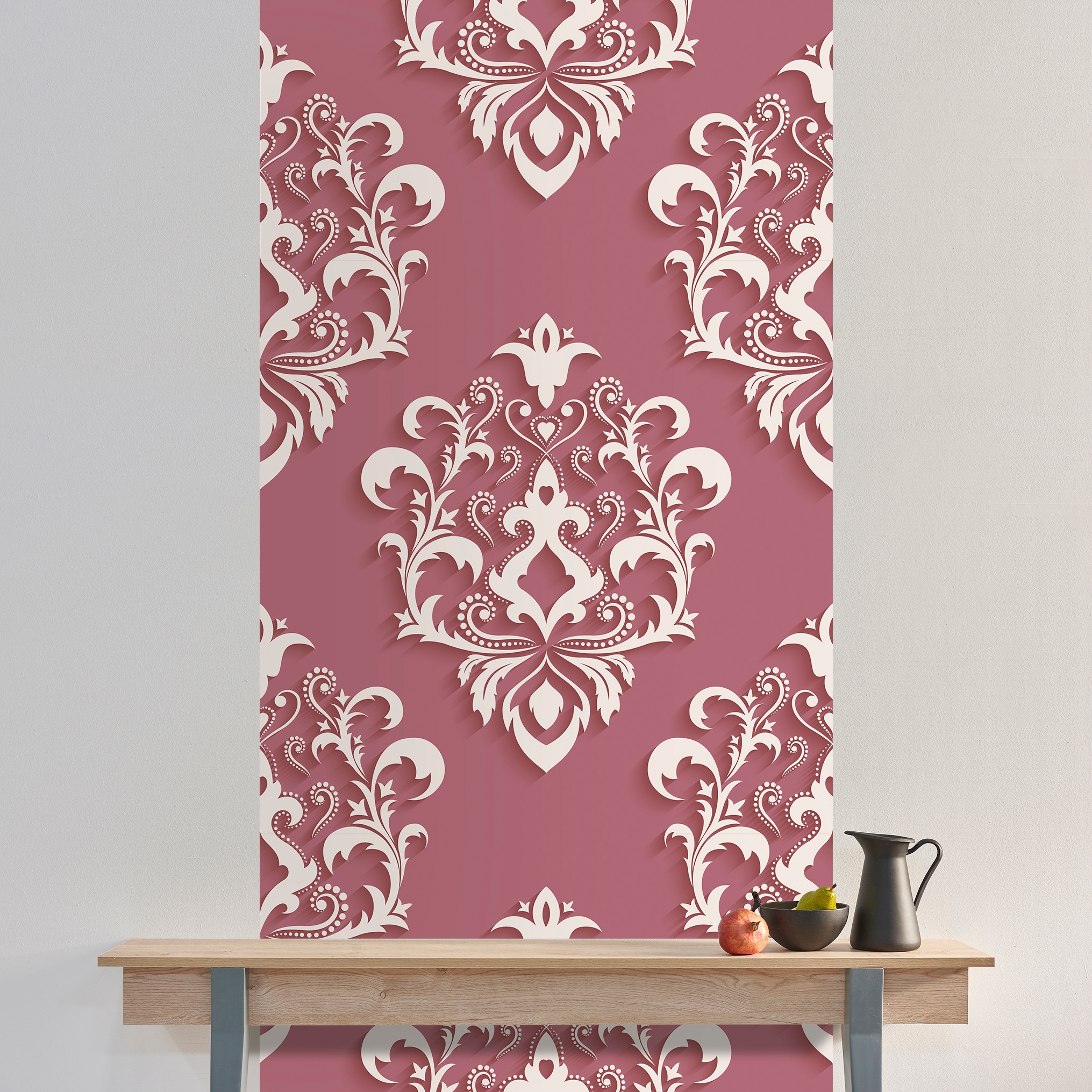 queence Vinyltapete »Gladys«, Farbverlauf-bedruckt-abstrakt, 90x250cm, selbstklebend, kinderleichte Anbringung, Sticker