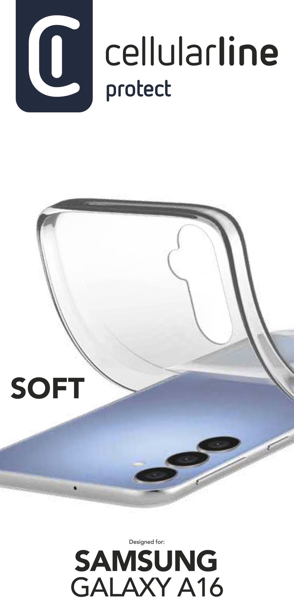 Cellularline Handyhülle »Soft Case«, Backcover, Schutzhülle, Handyschutzhülle, Case, Schutzcase, stoßfest