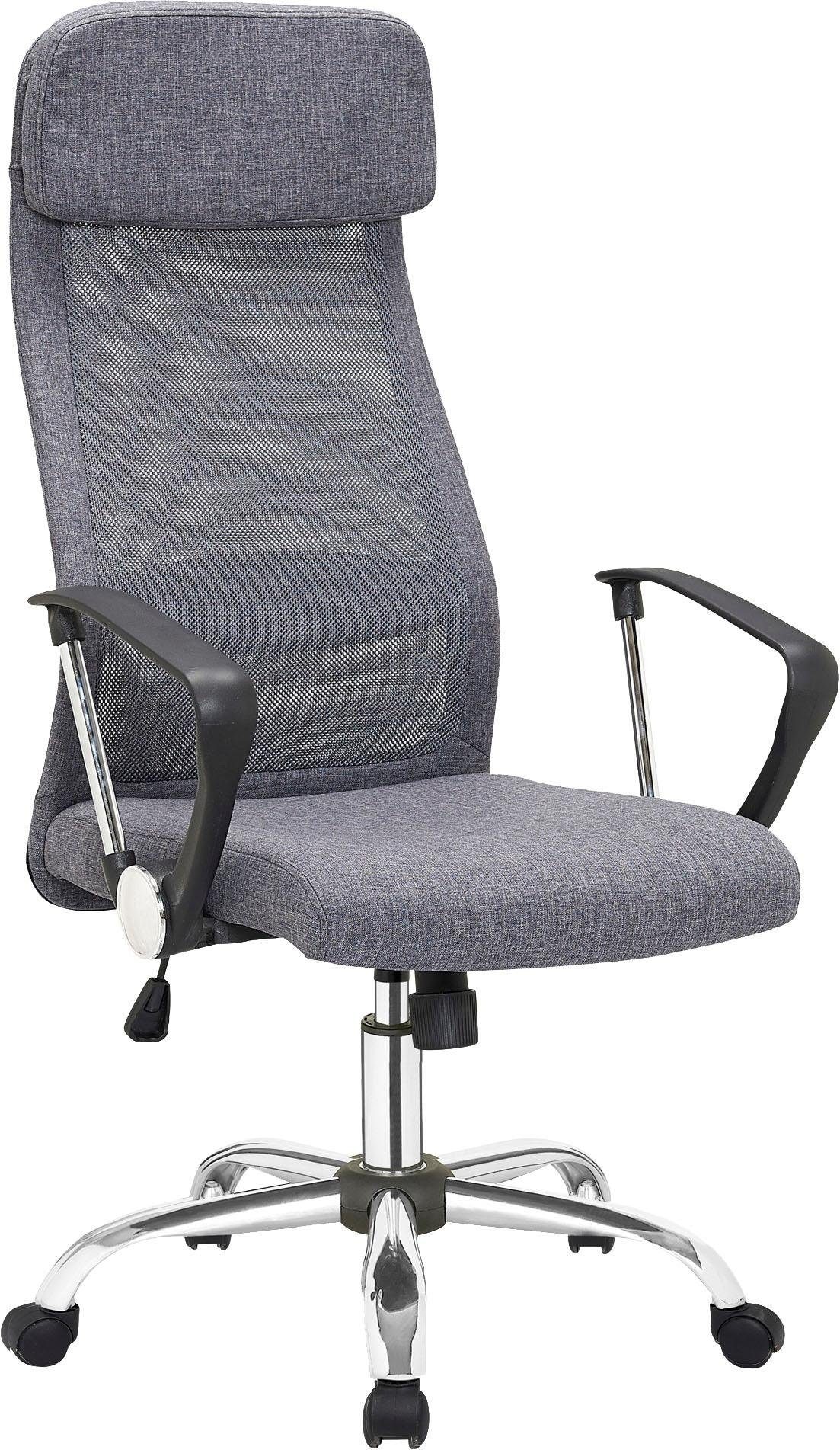 SalesFever Drehstuhl "Komfortabler Stuhl fürs Büro" () Charmantes Design mit Schmetterlingsmechanismus