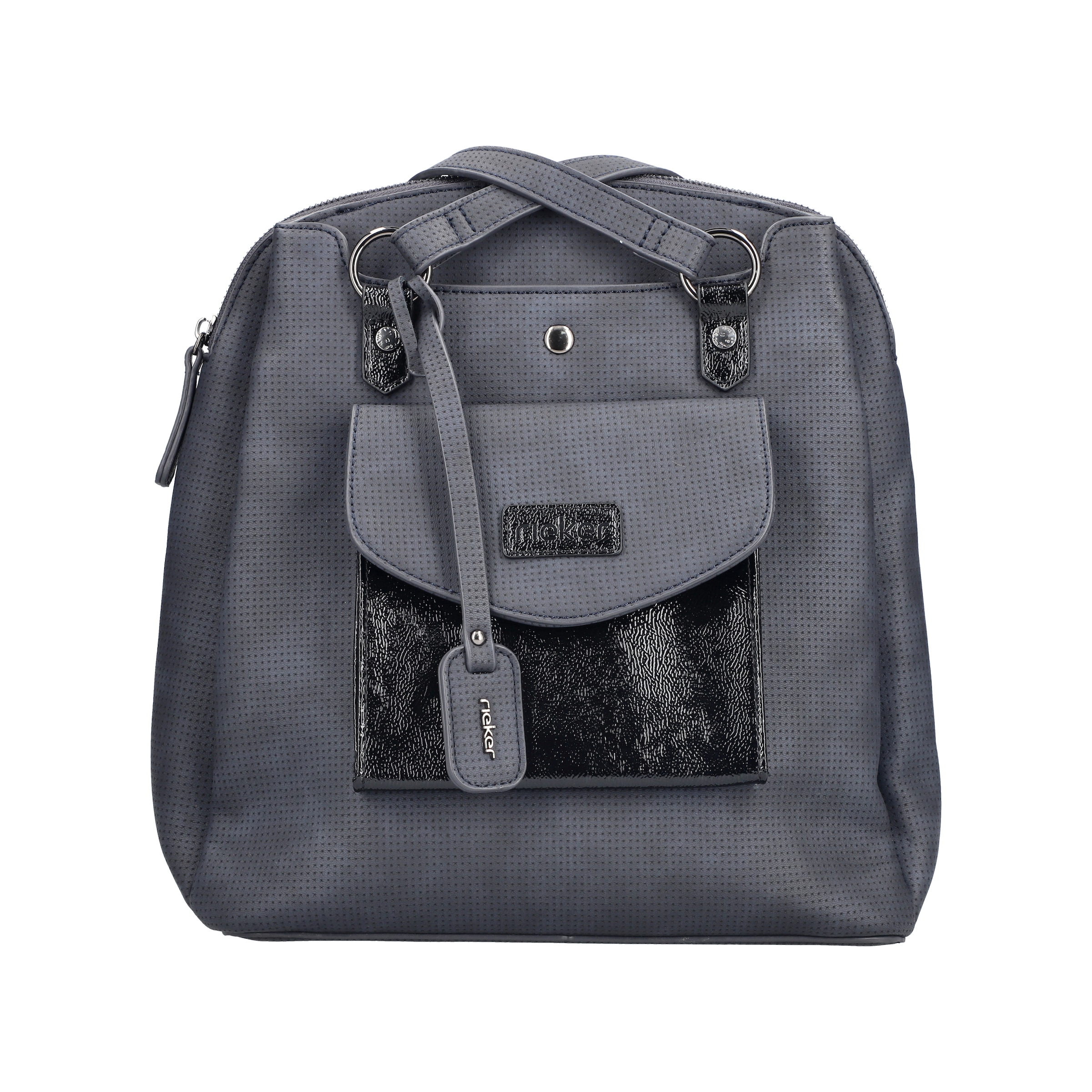Rieker Henkeltasche Damen-Tasche, Umhängetasche, auch als Rucksack tragbar